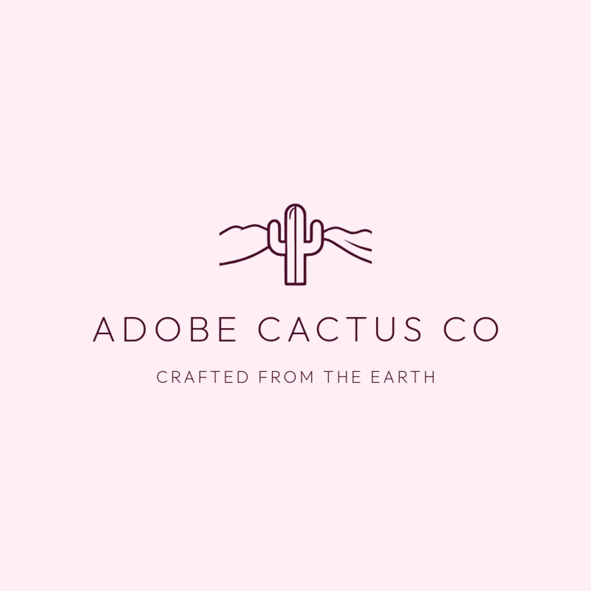 Adobe Cactus Co logo for cactus