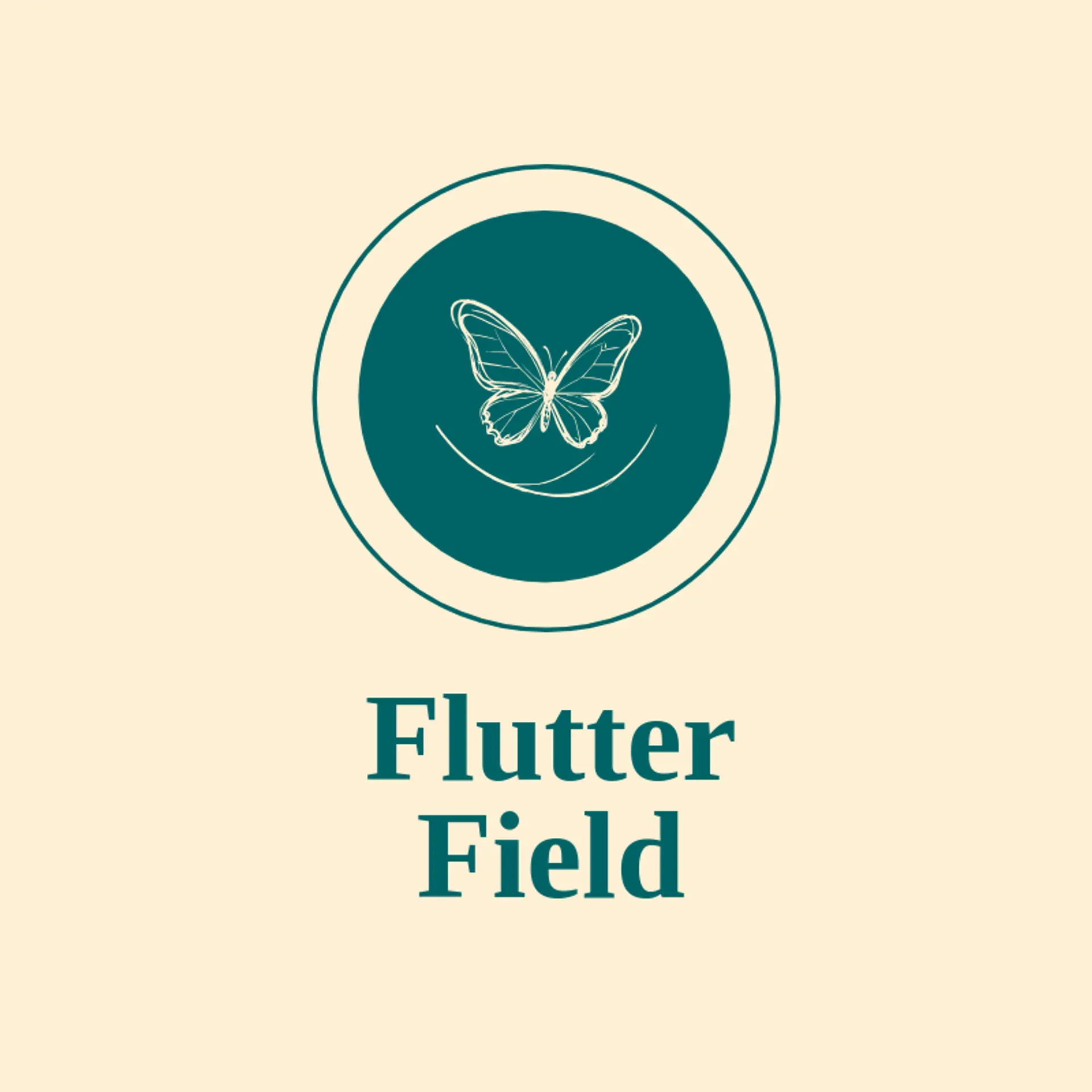 Flutter Field logo for spring