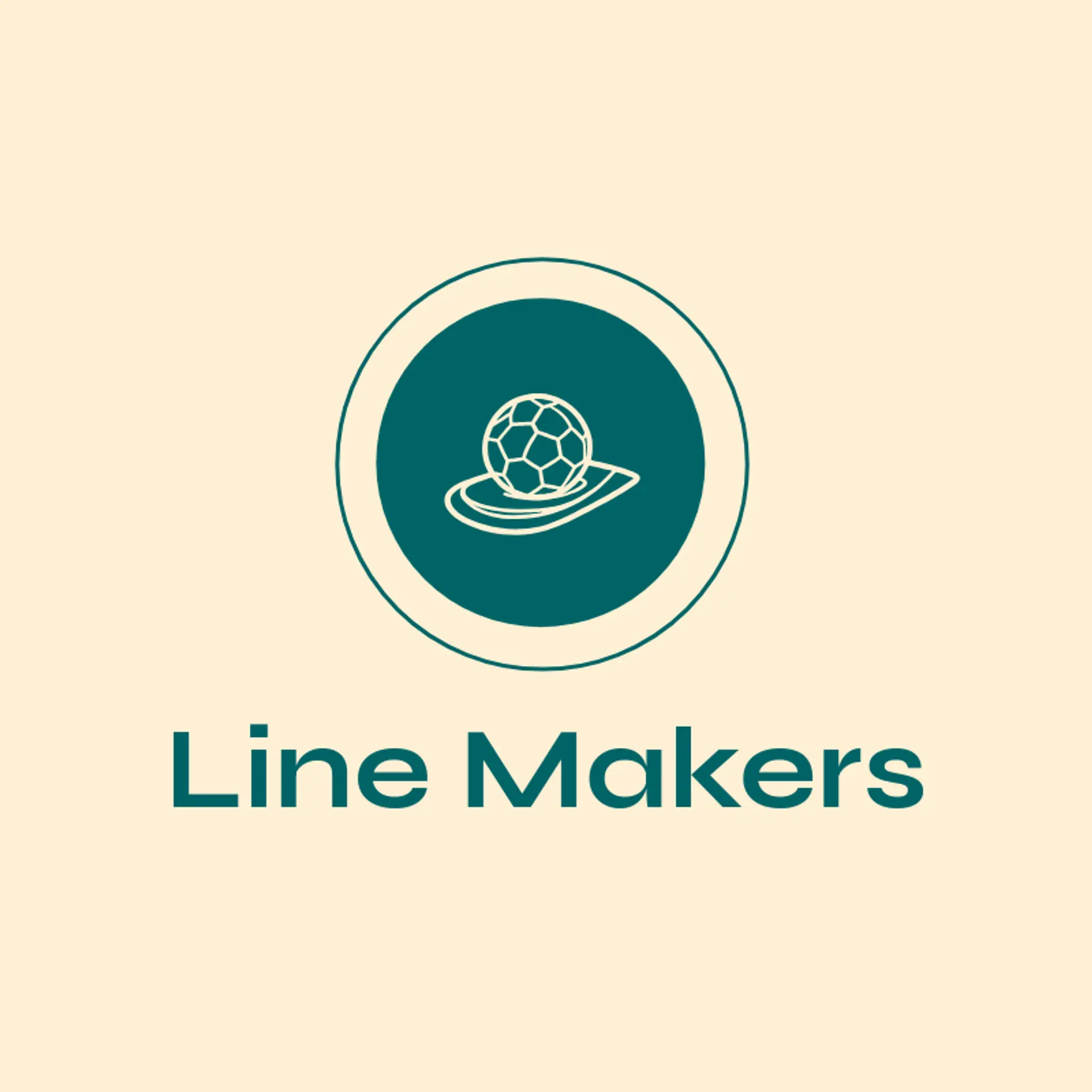 Line Makers logo for soccer