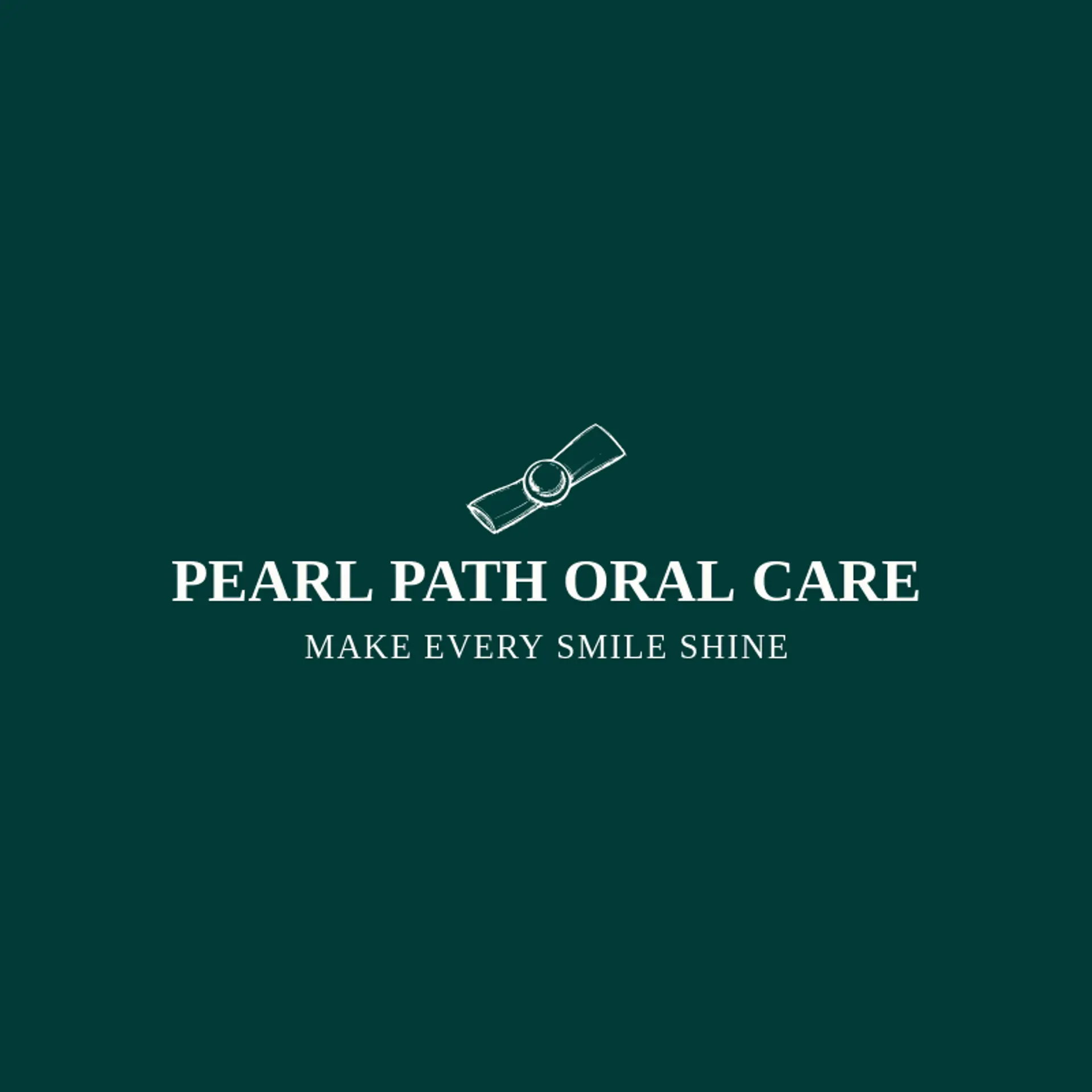 Pearl Path Oral Care logo for toothpaste
