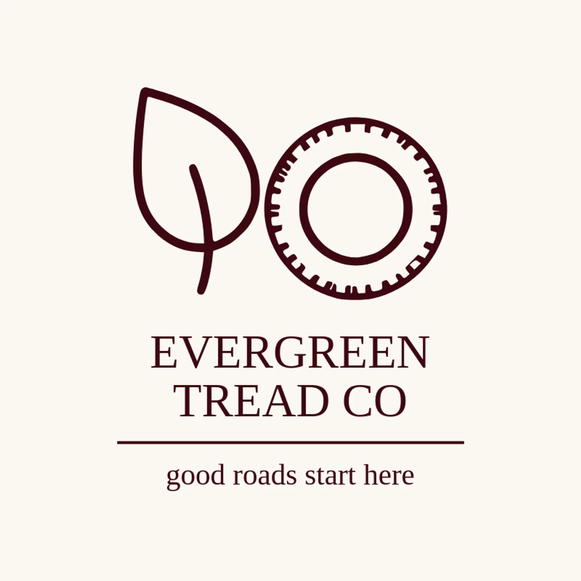 Evergreen Tread Co logo for tire