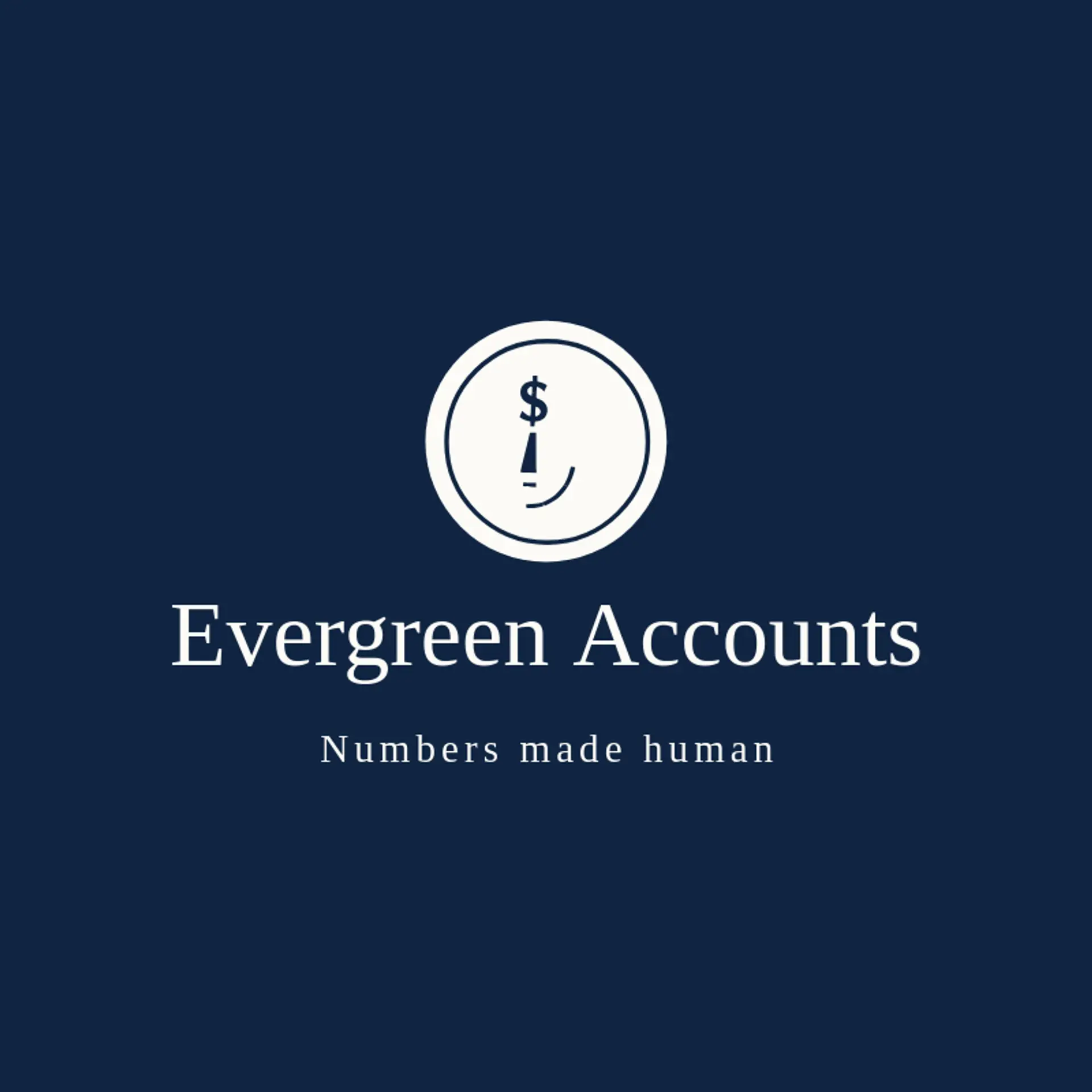 Evergreen Accounts logo for financial