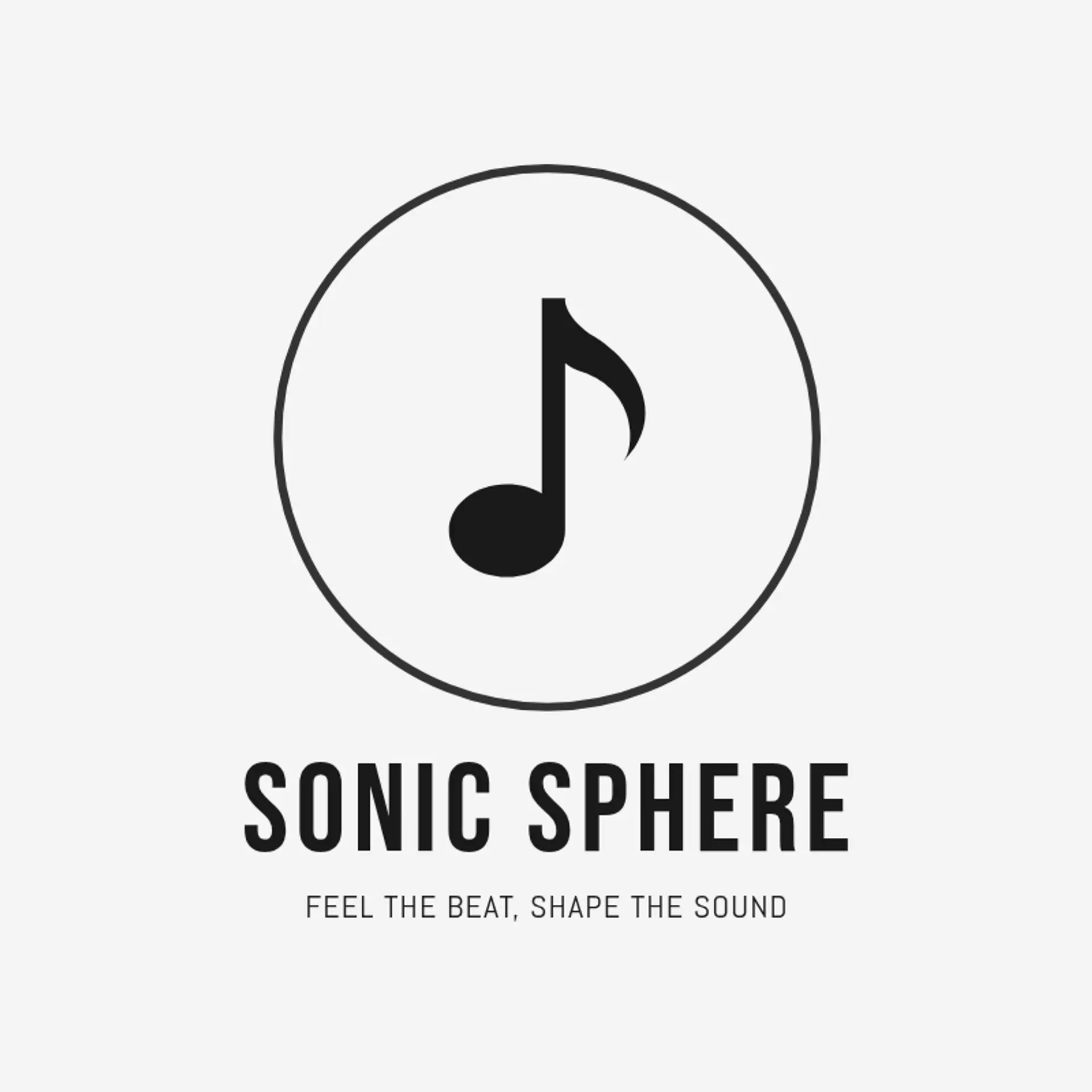 Sonic Sphere logo for cool music