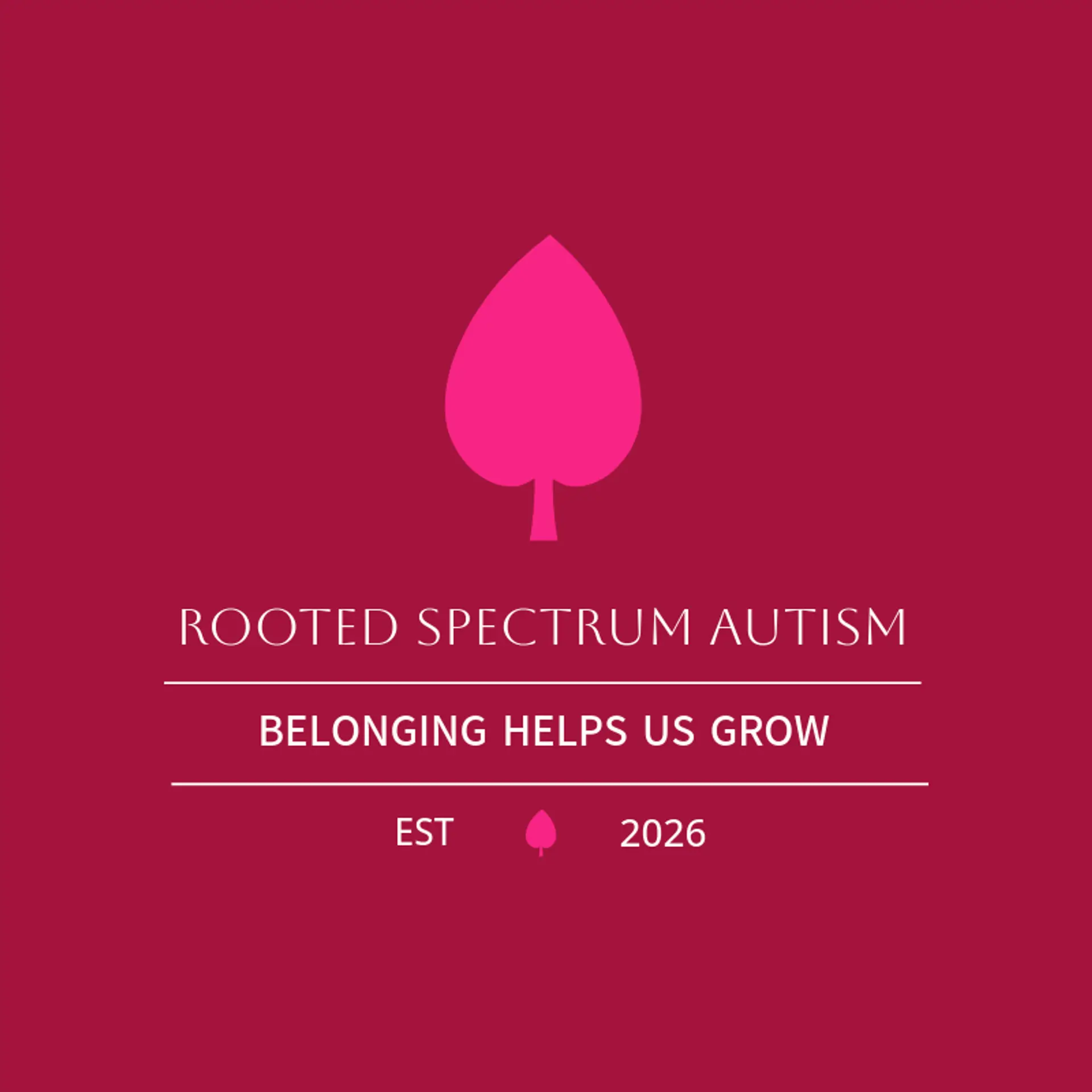 Rooted Spectrum Autism logo for autism