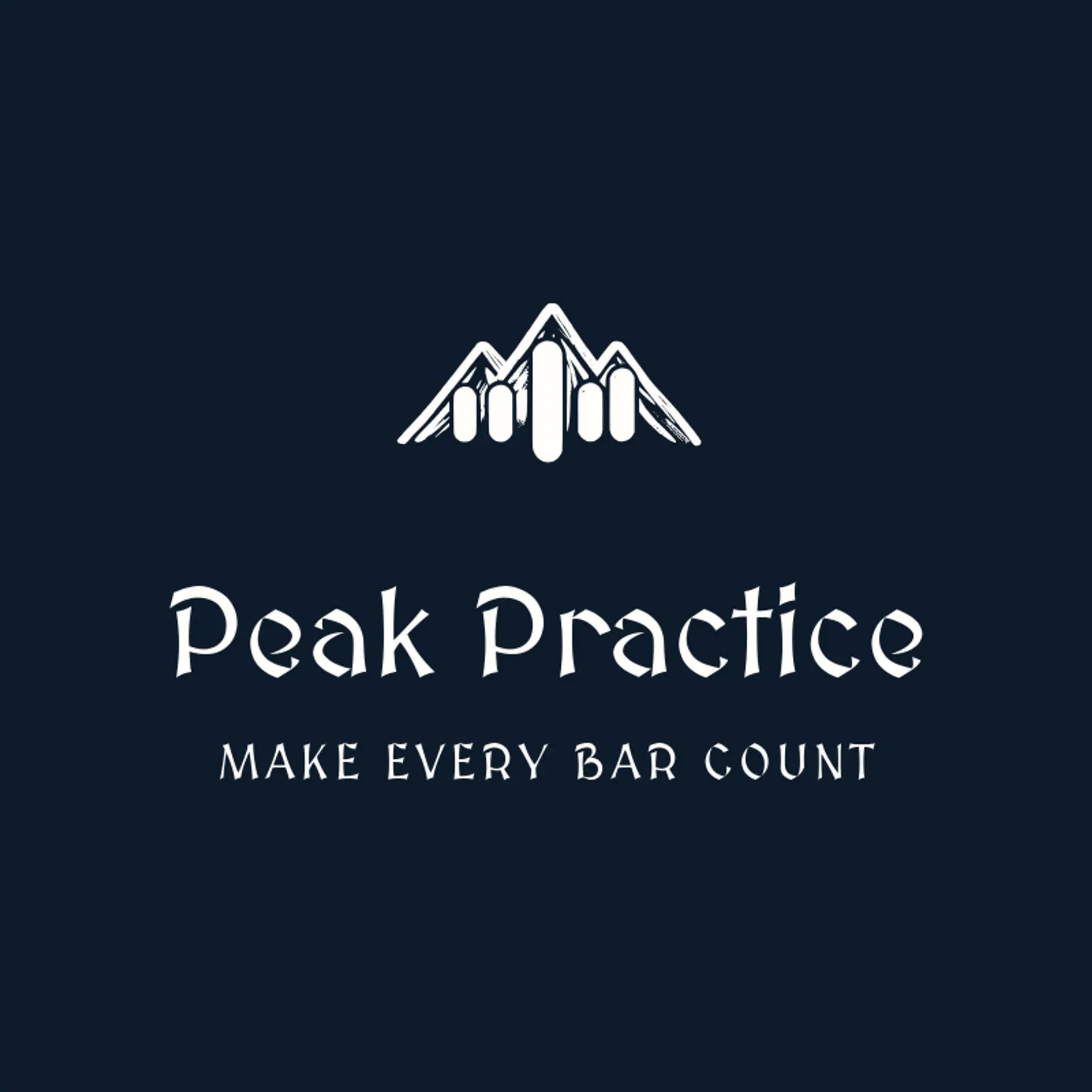 Peak Practice logo for audio