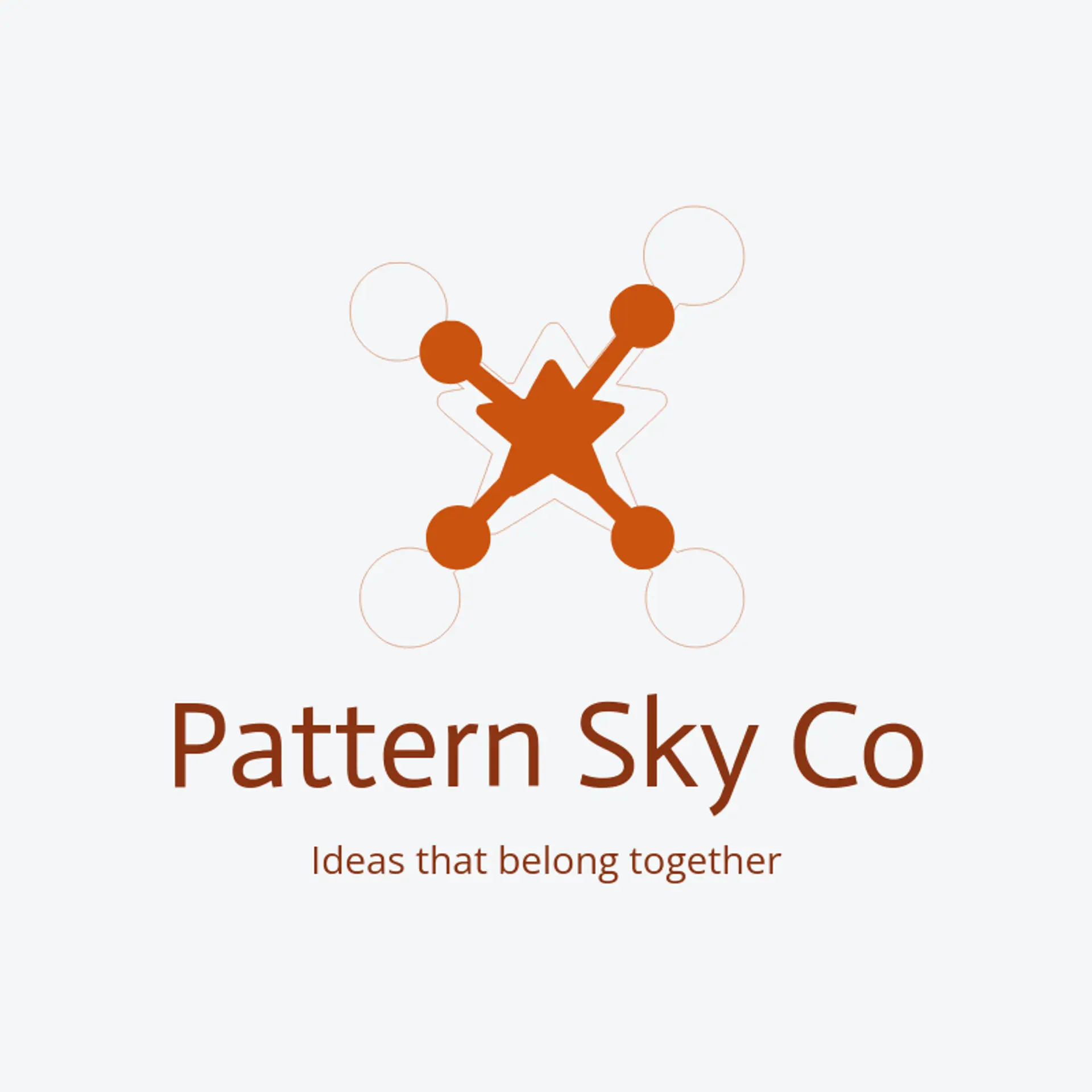 Pattern Sky Co logo for star