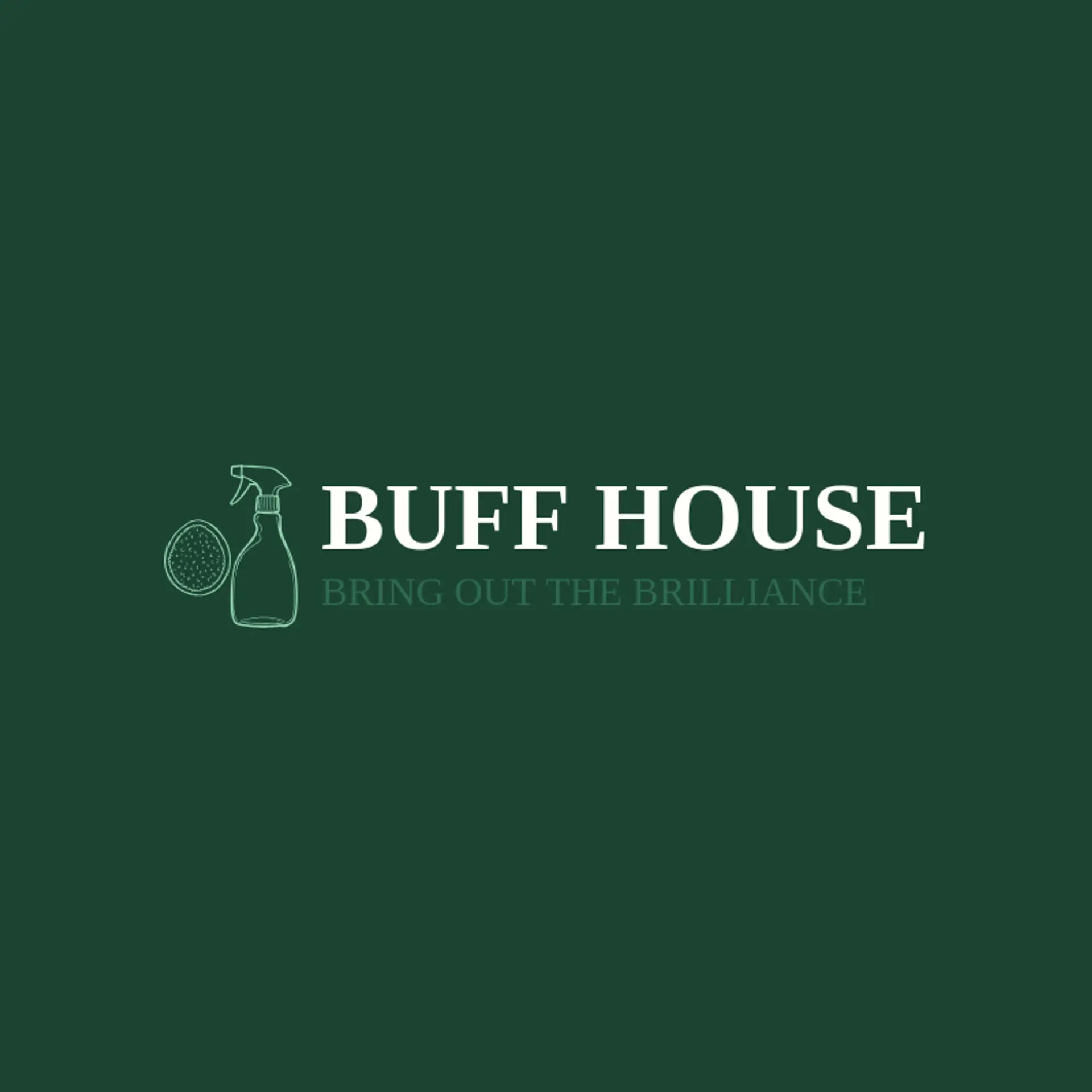 Buff House logo for auto detailing