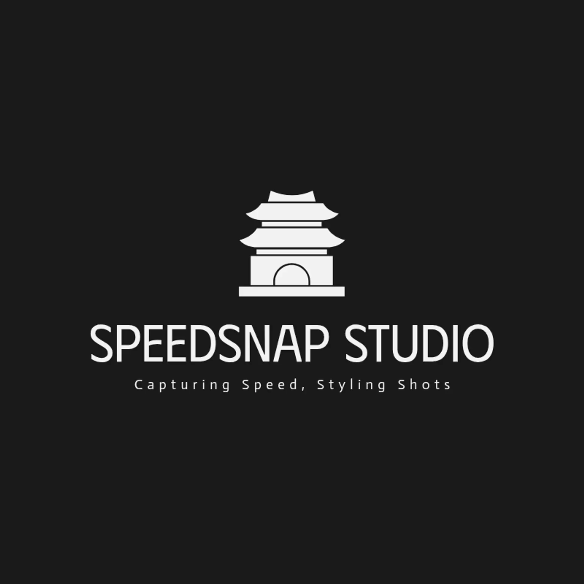 SpeedSnap Studio logo for car photography
