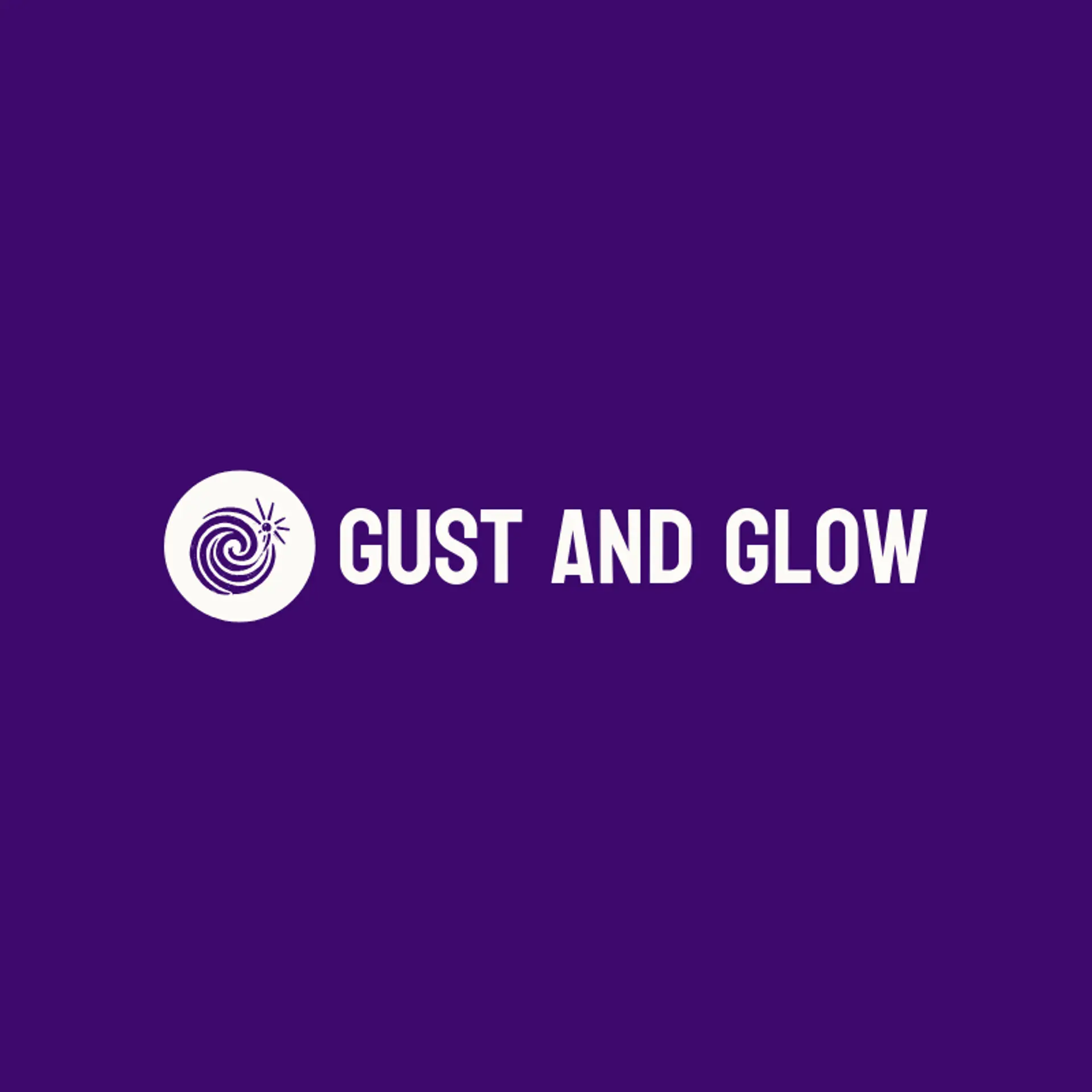Gust And Glow logo for hurricane