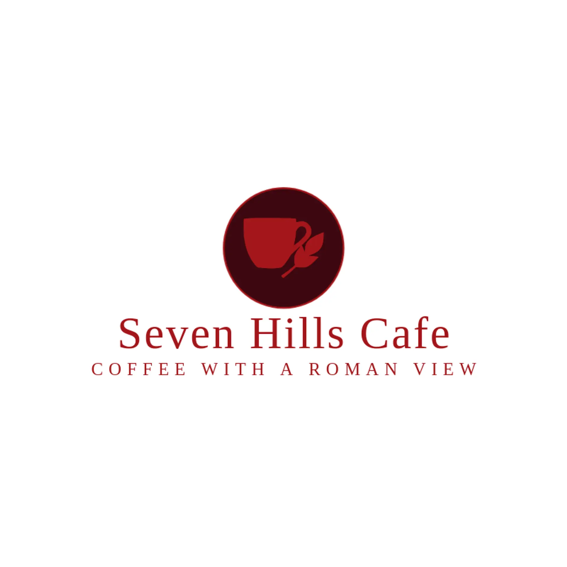 Seven Hills Cafe logo for rome