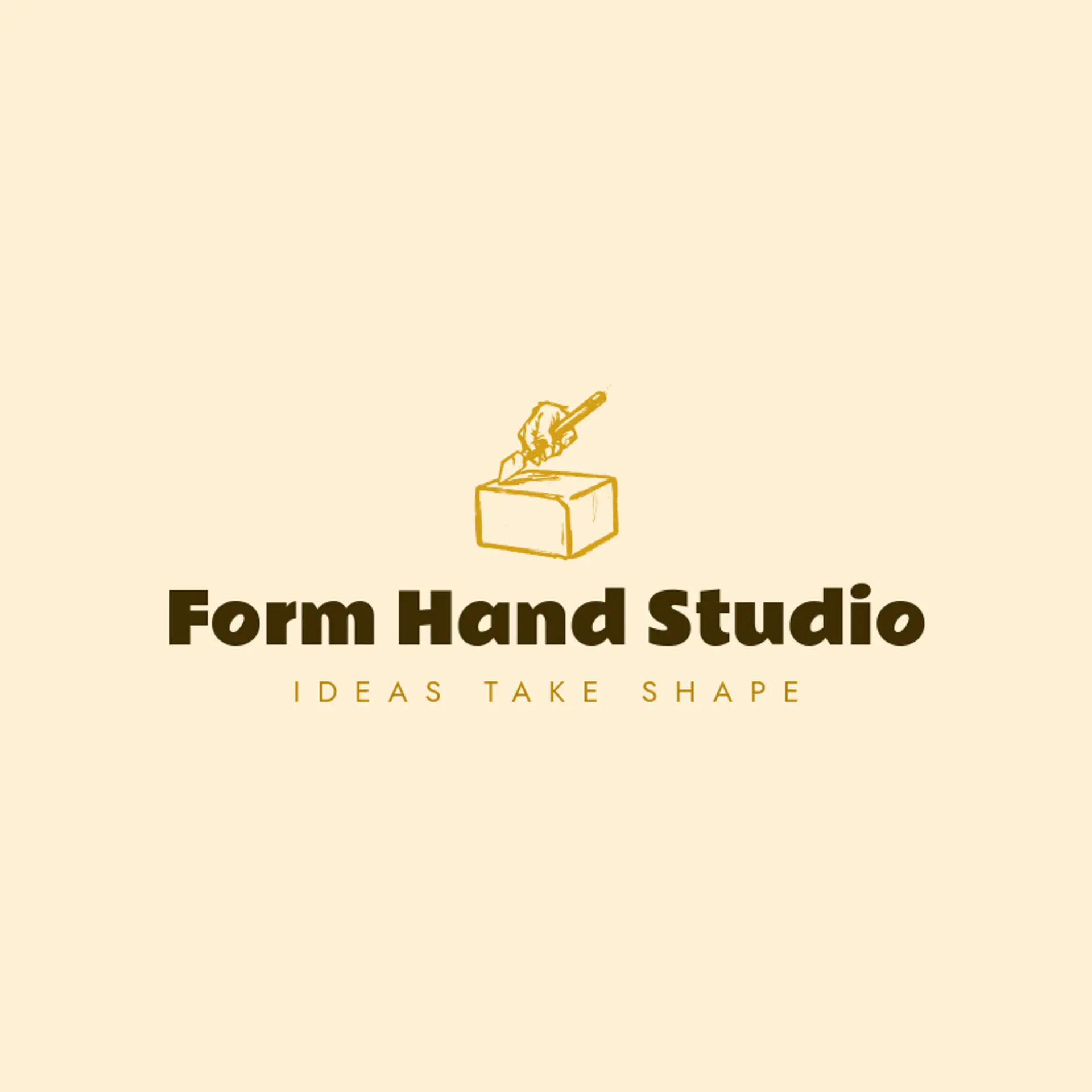 Form Hand Studio logo for hand