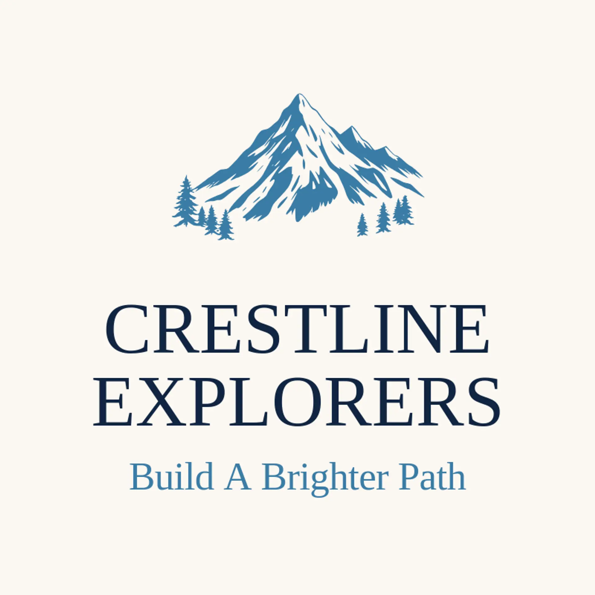 Crestline Explorers logo for peak