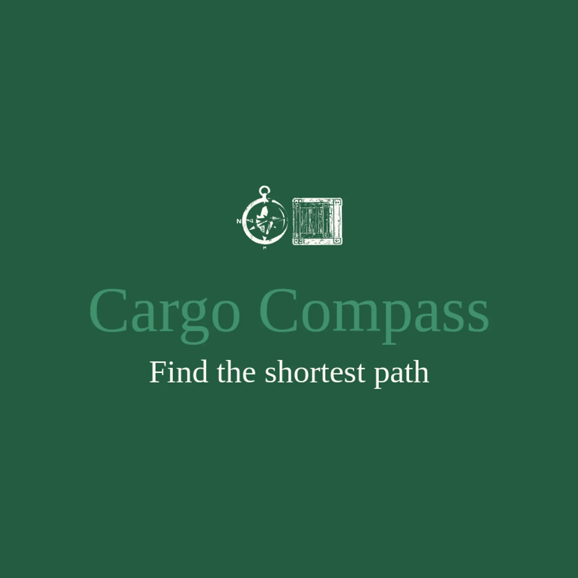 Cargo Compass logo for shipping