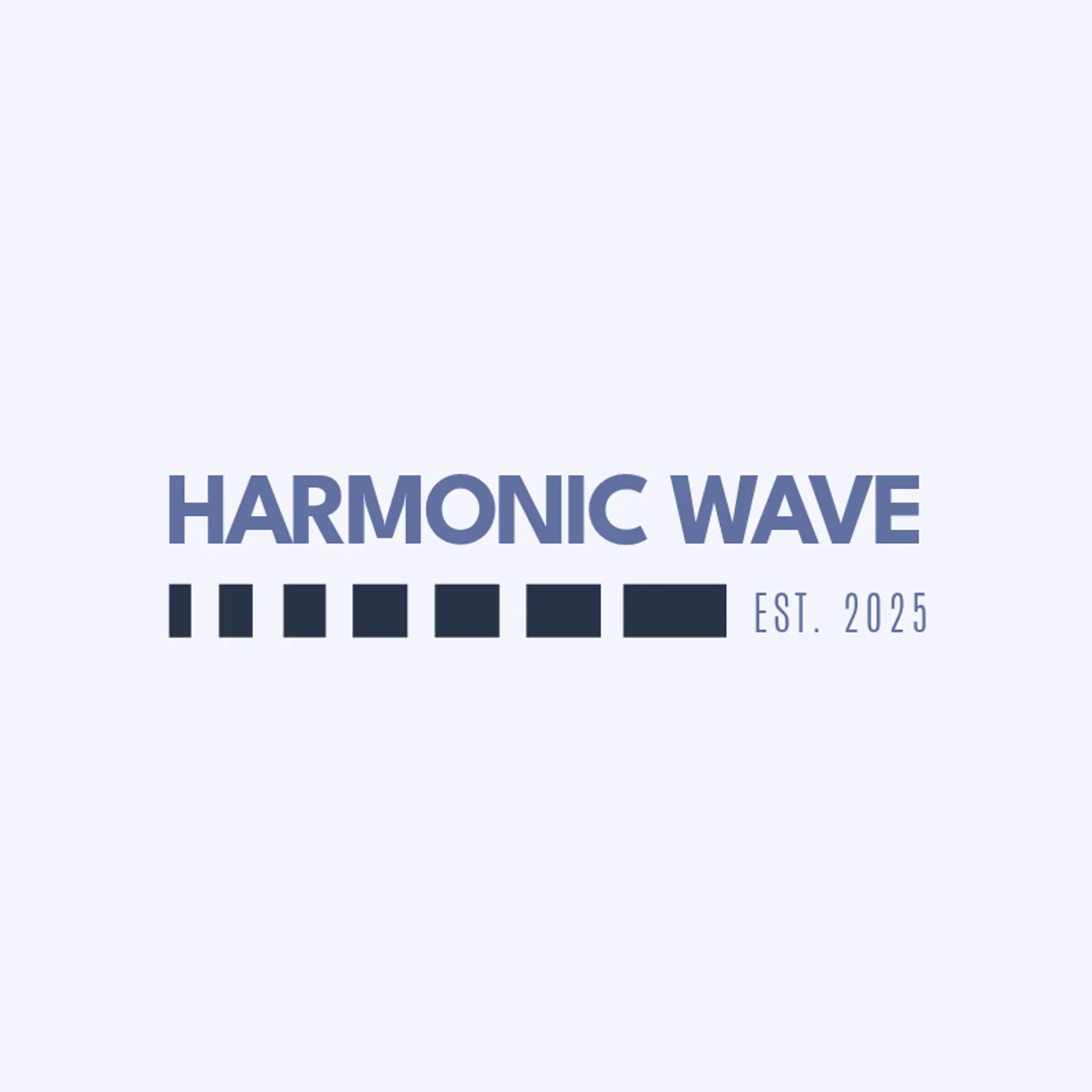 Harmonic Wave logo for music