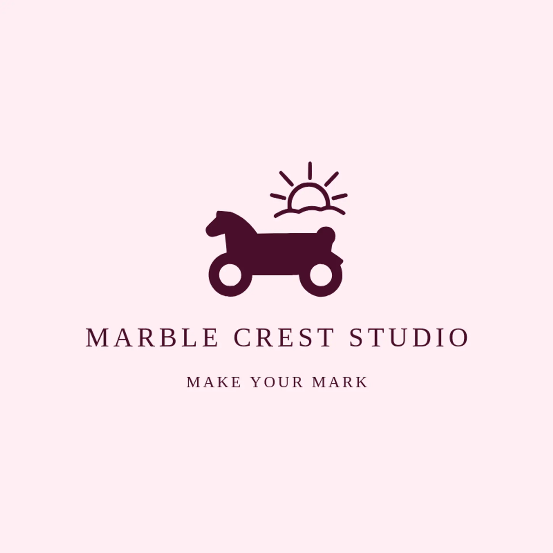 Marble Crest Studio logo for gladiator