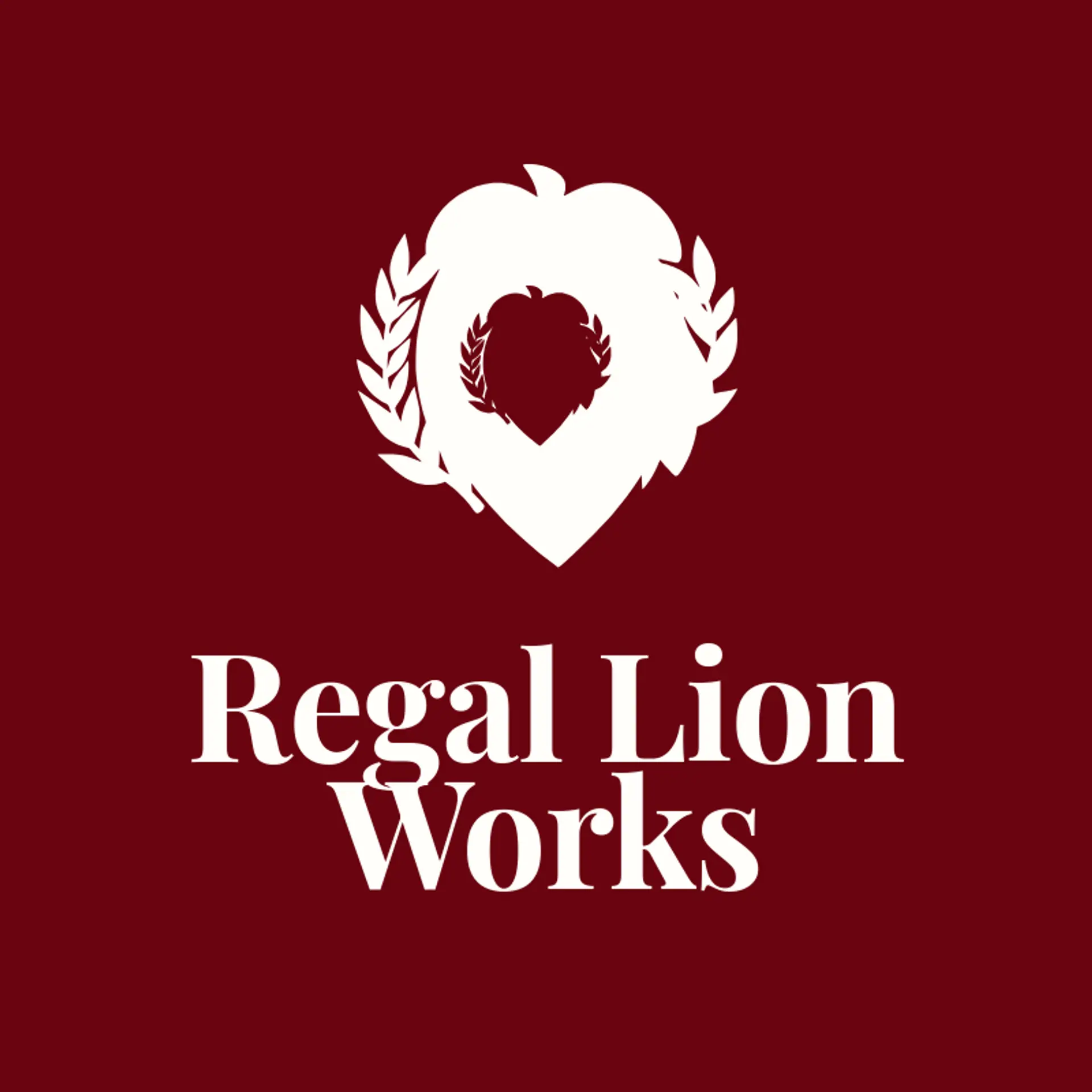 Regal Lion Works logo for royal