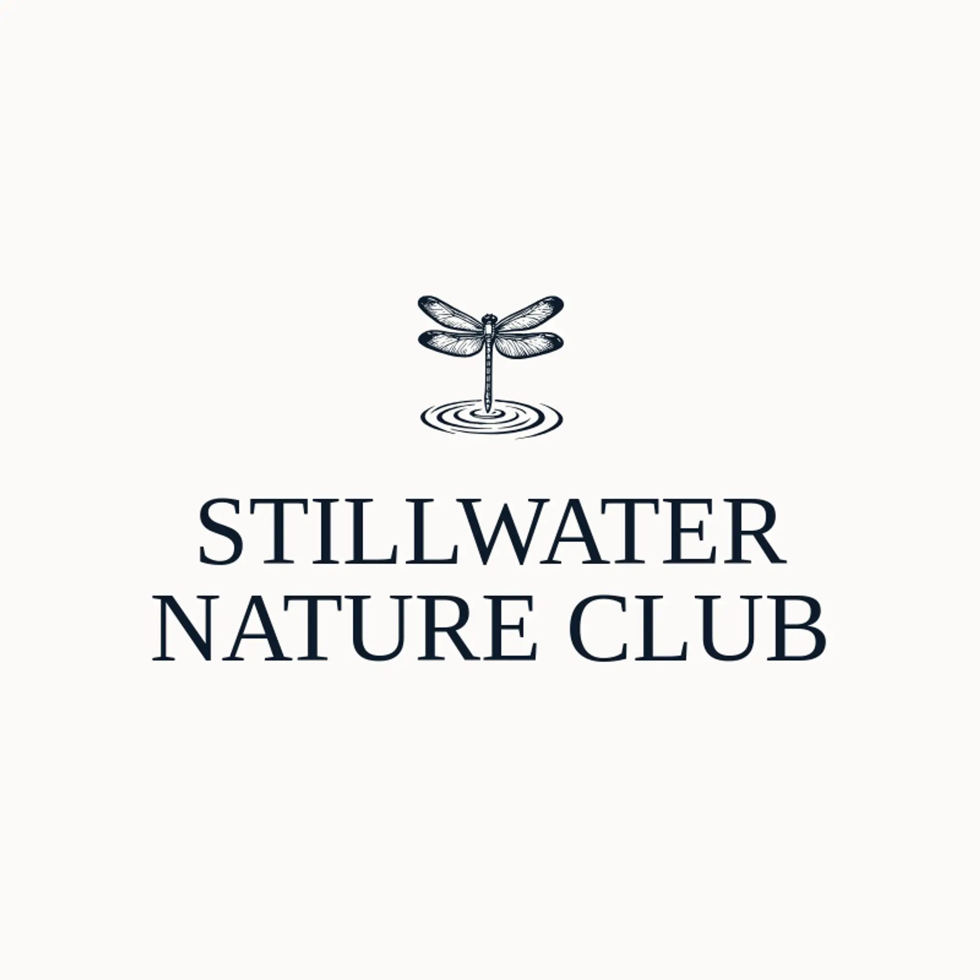 Stillwater Nature Club logo for dragonfly