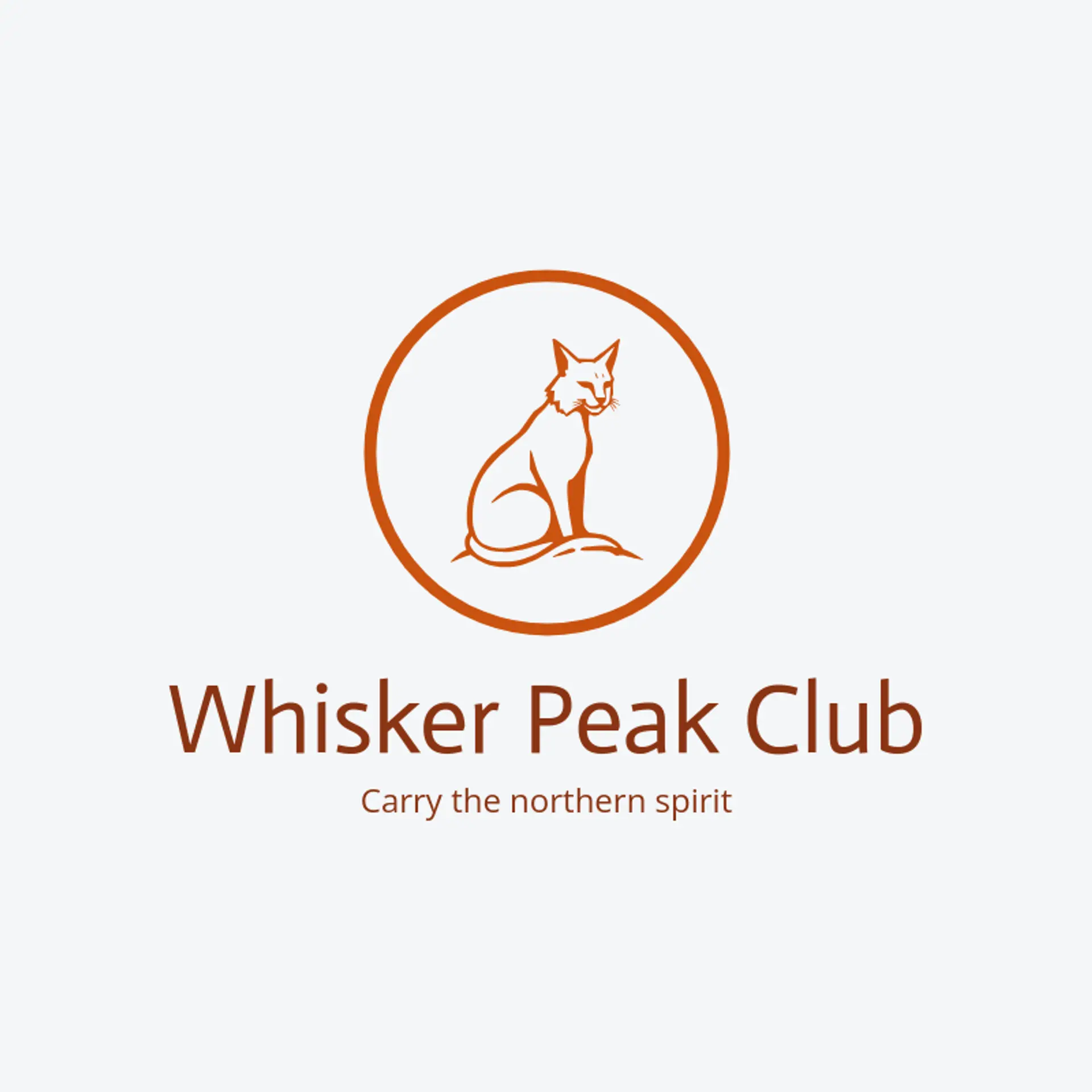 Whisker Peak Club logo for lynx