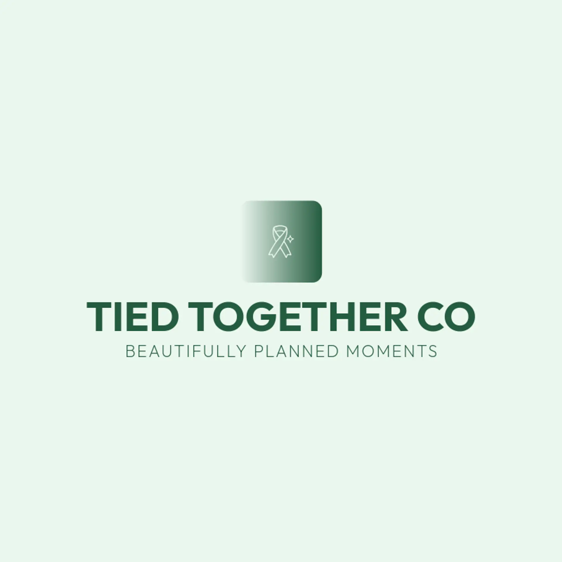 Tied Together Co logo for event