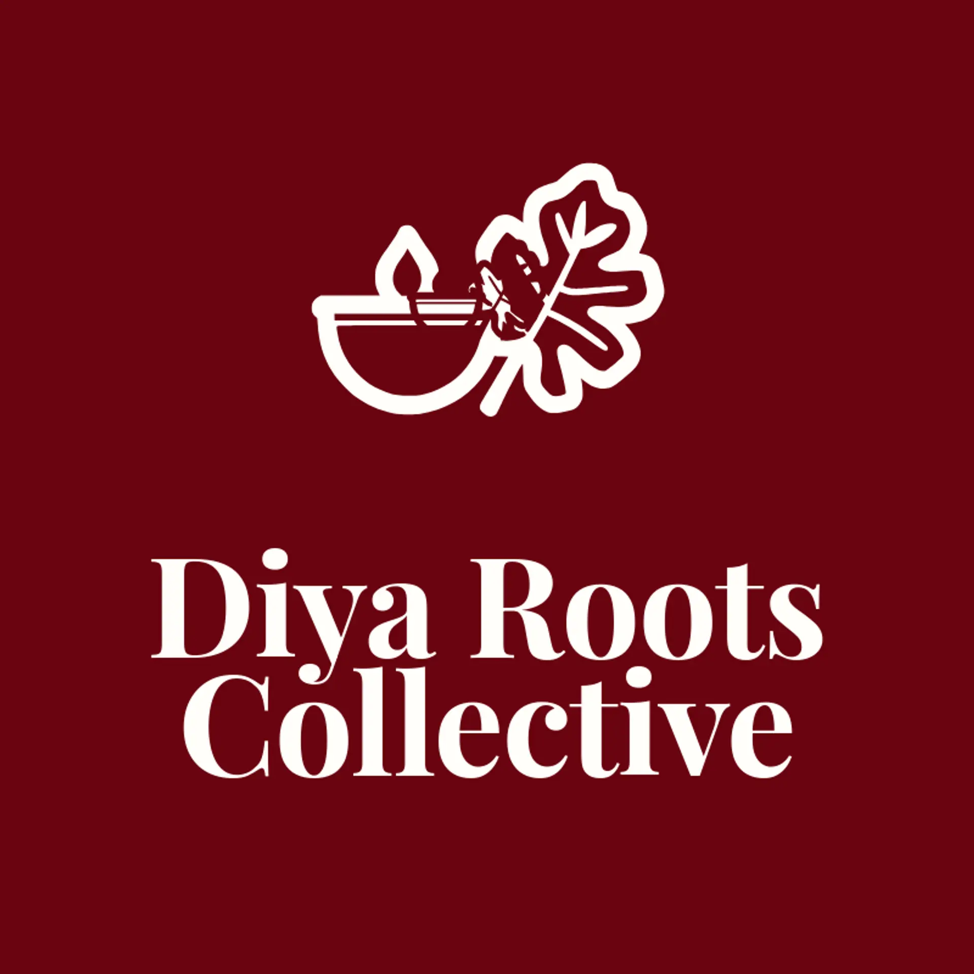 Diya Roots Collective logo for hindu
