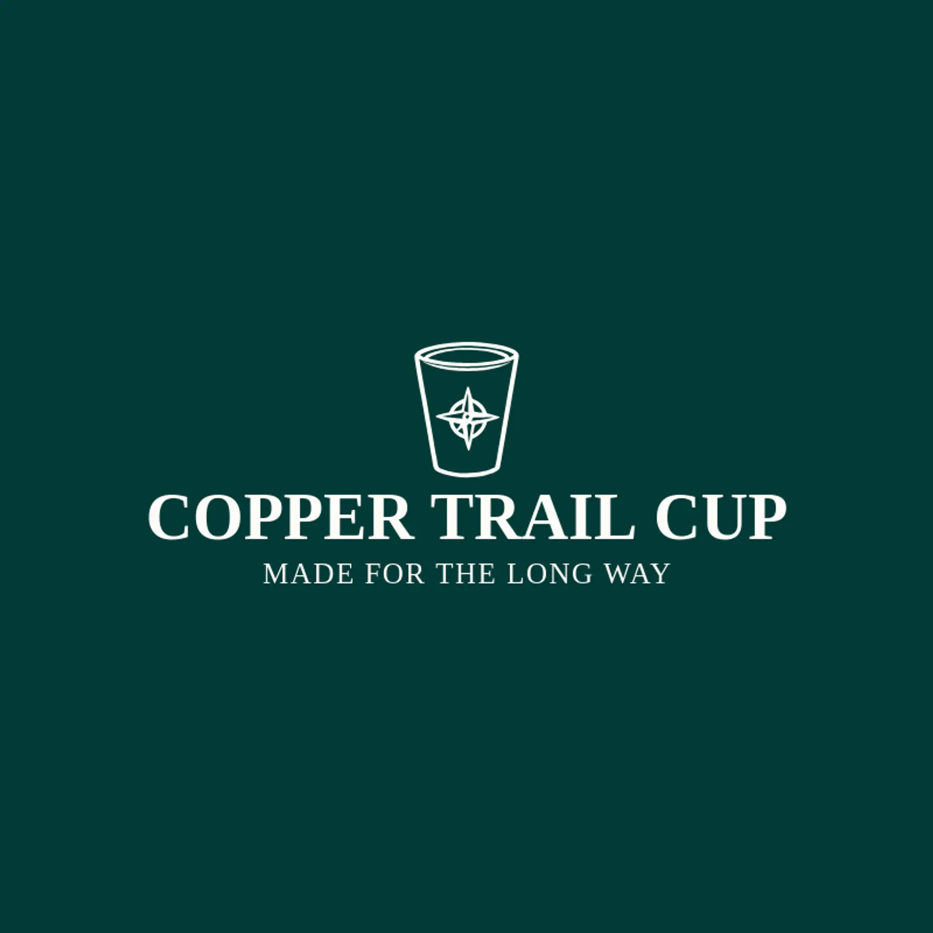 Copper Trail Cup logo for tumbler