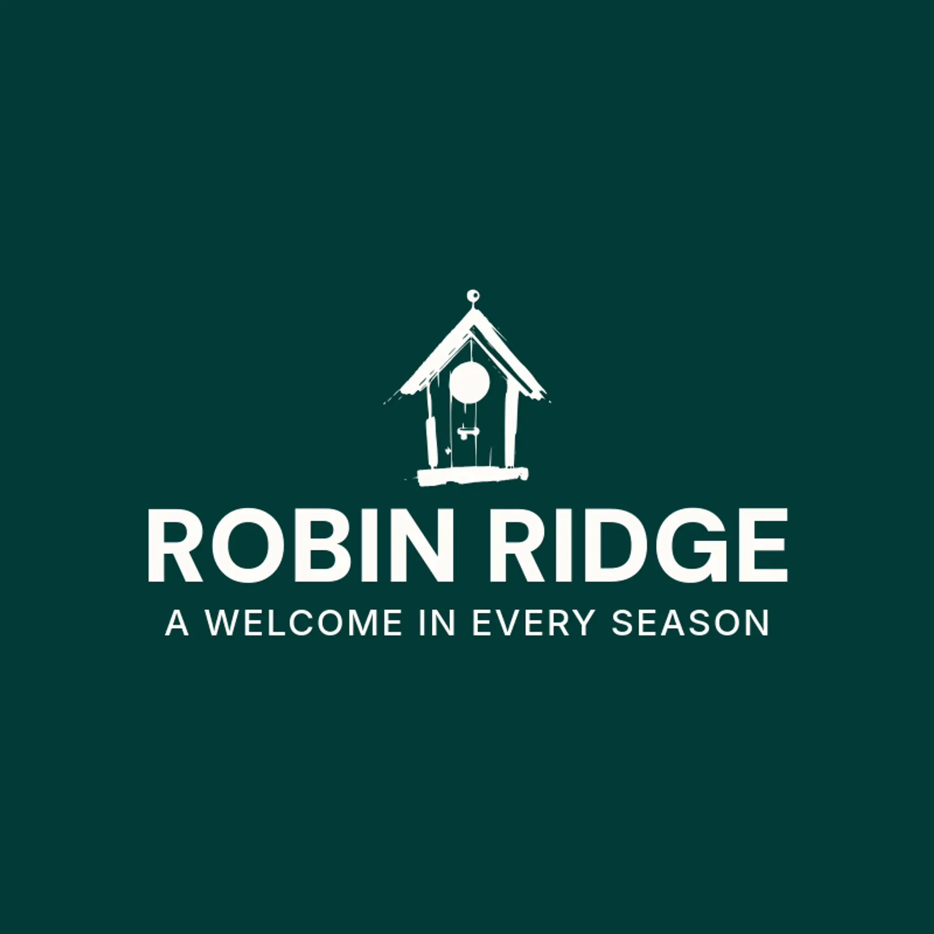 Robin Ridge logo for birdhouse