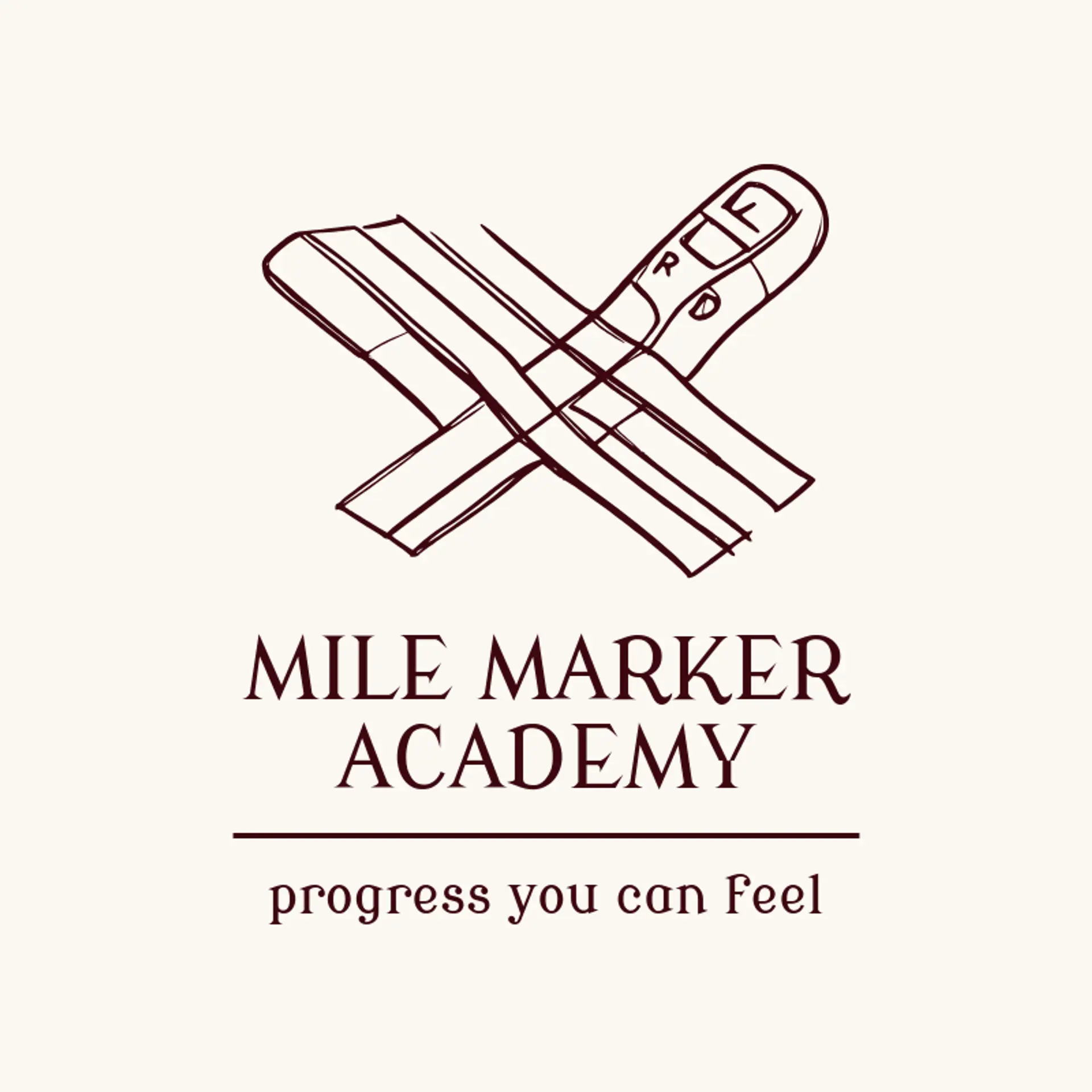 Mile Marker Academy logo for driving school