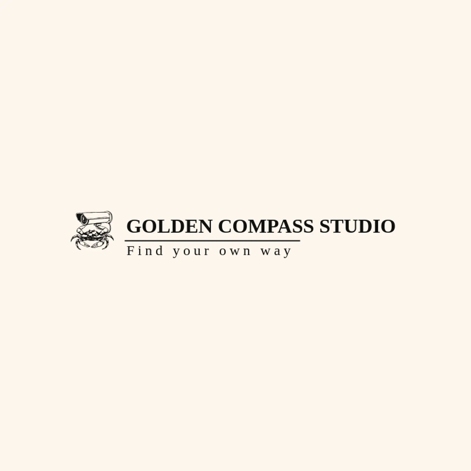 Golden Compass Studio logo for maryland