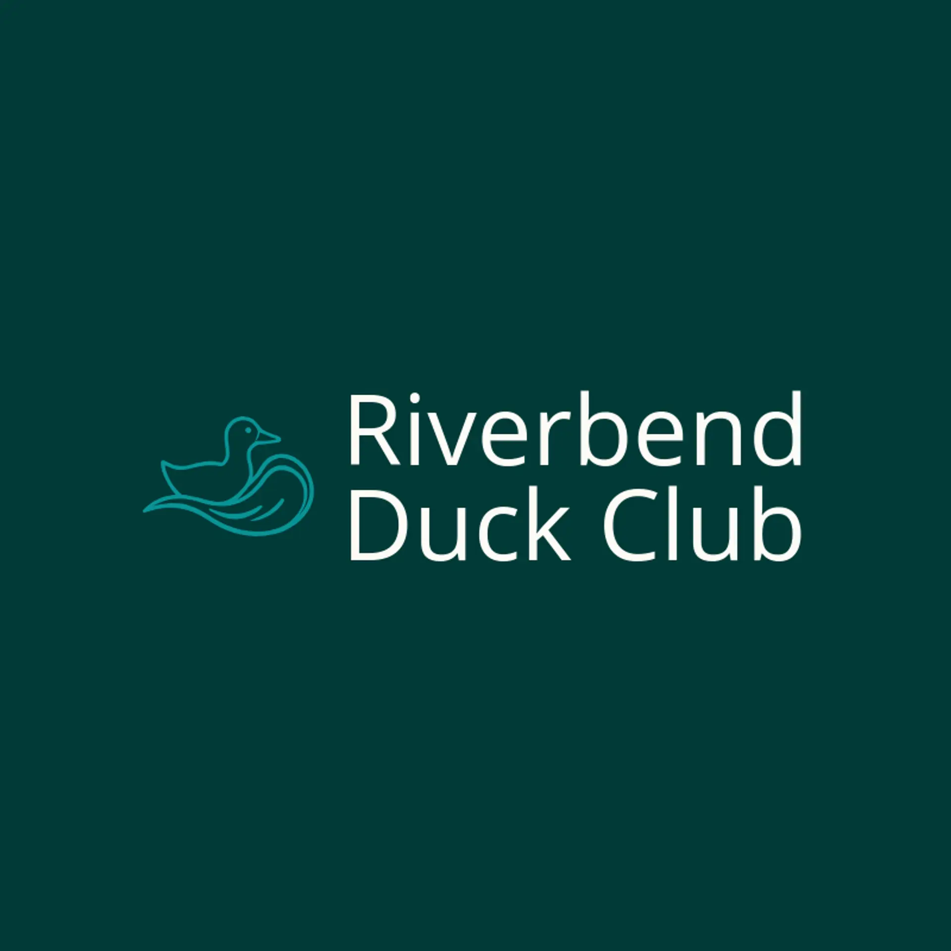 Riverbend Duck Club logo for duck