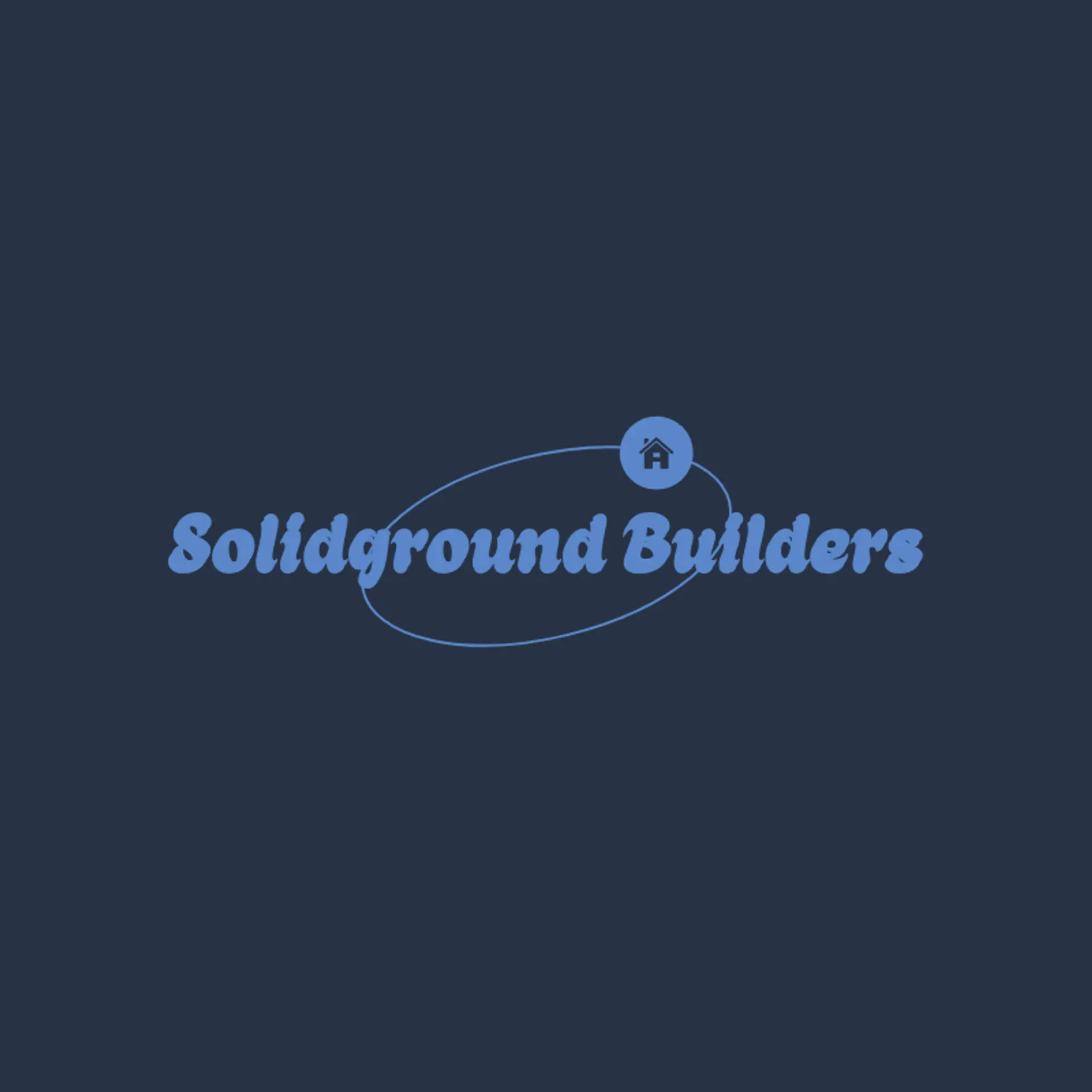 SolidGround Builders logo for house construction