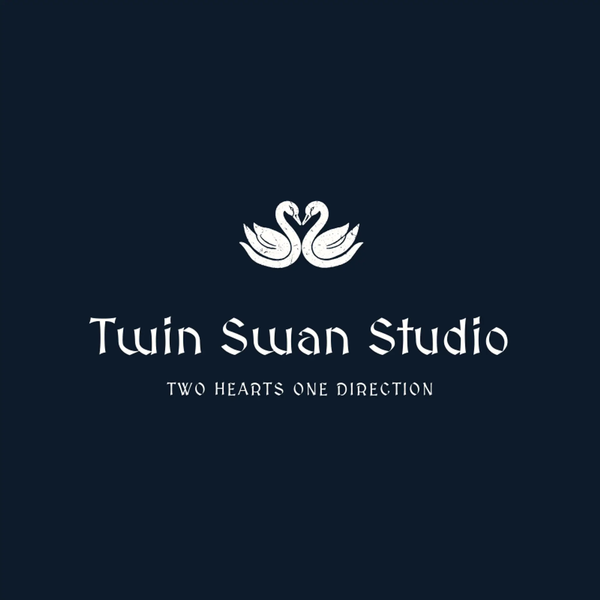 Twin Swan Studio logo for matrimony