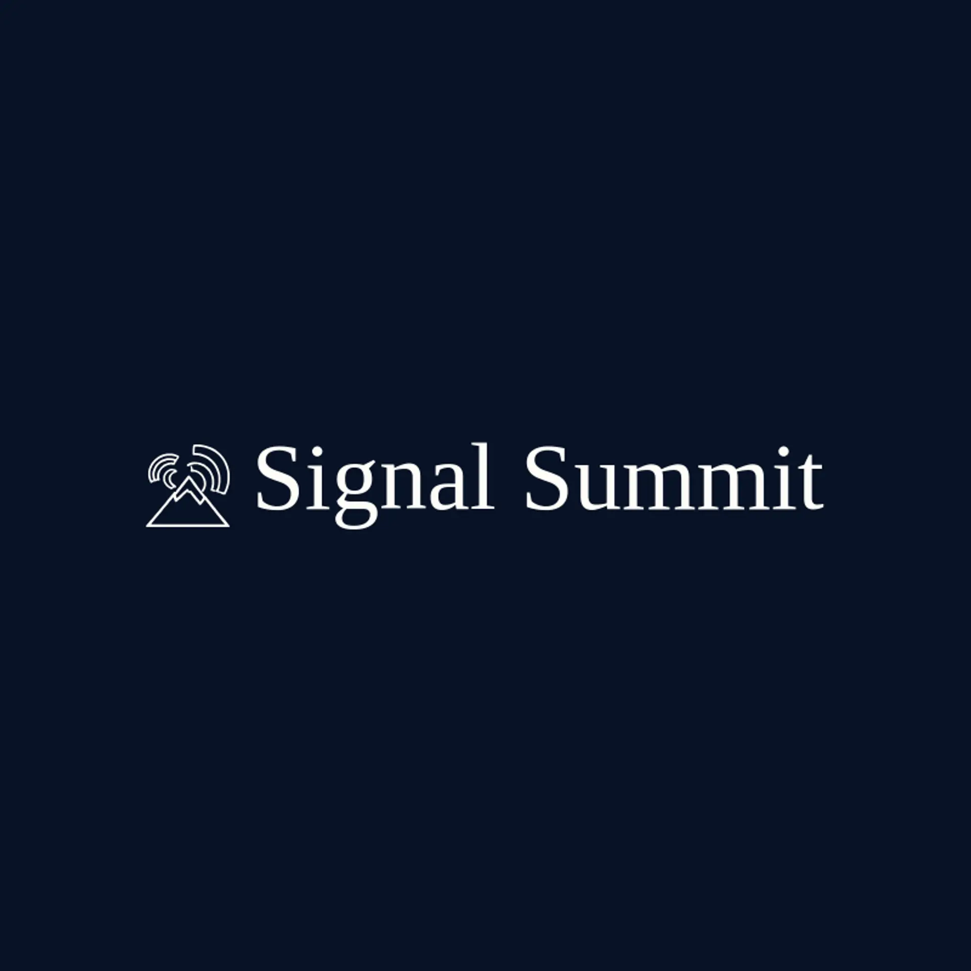 Signal Summit logo for telephone