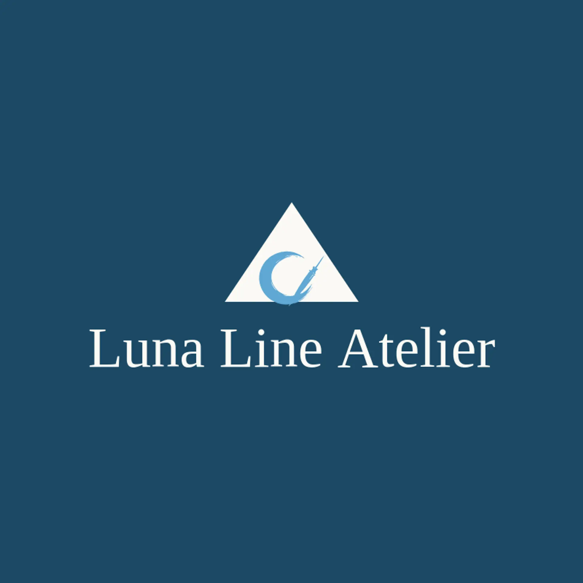 Luna Line Atelier logo for tattoo shop