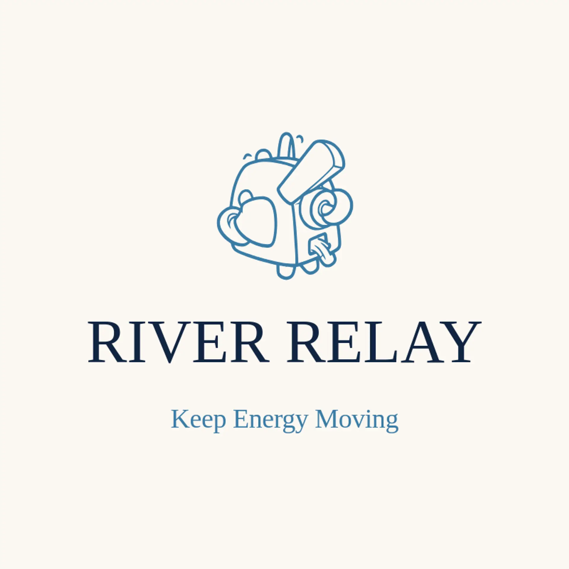 River Relay logo for switch