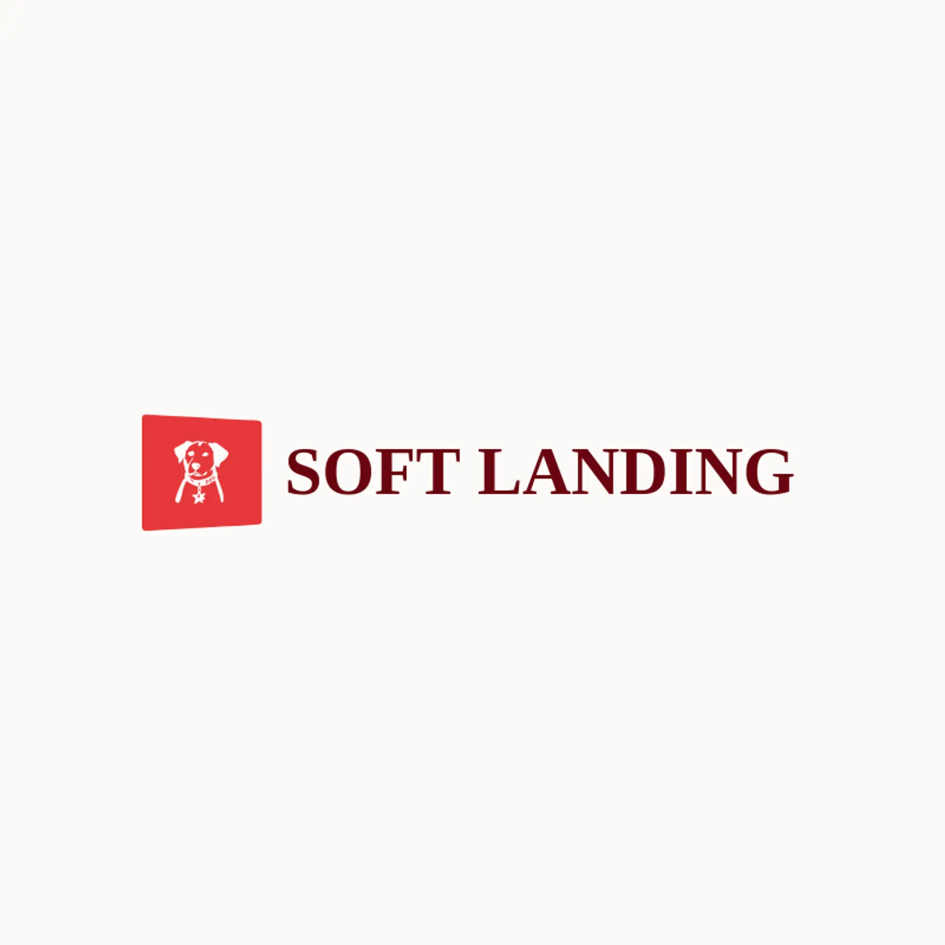 Soft Landing logo for animal shelter