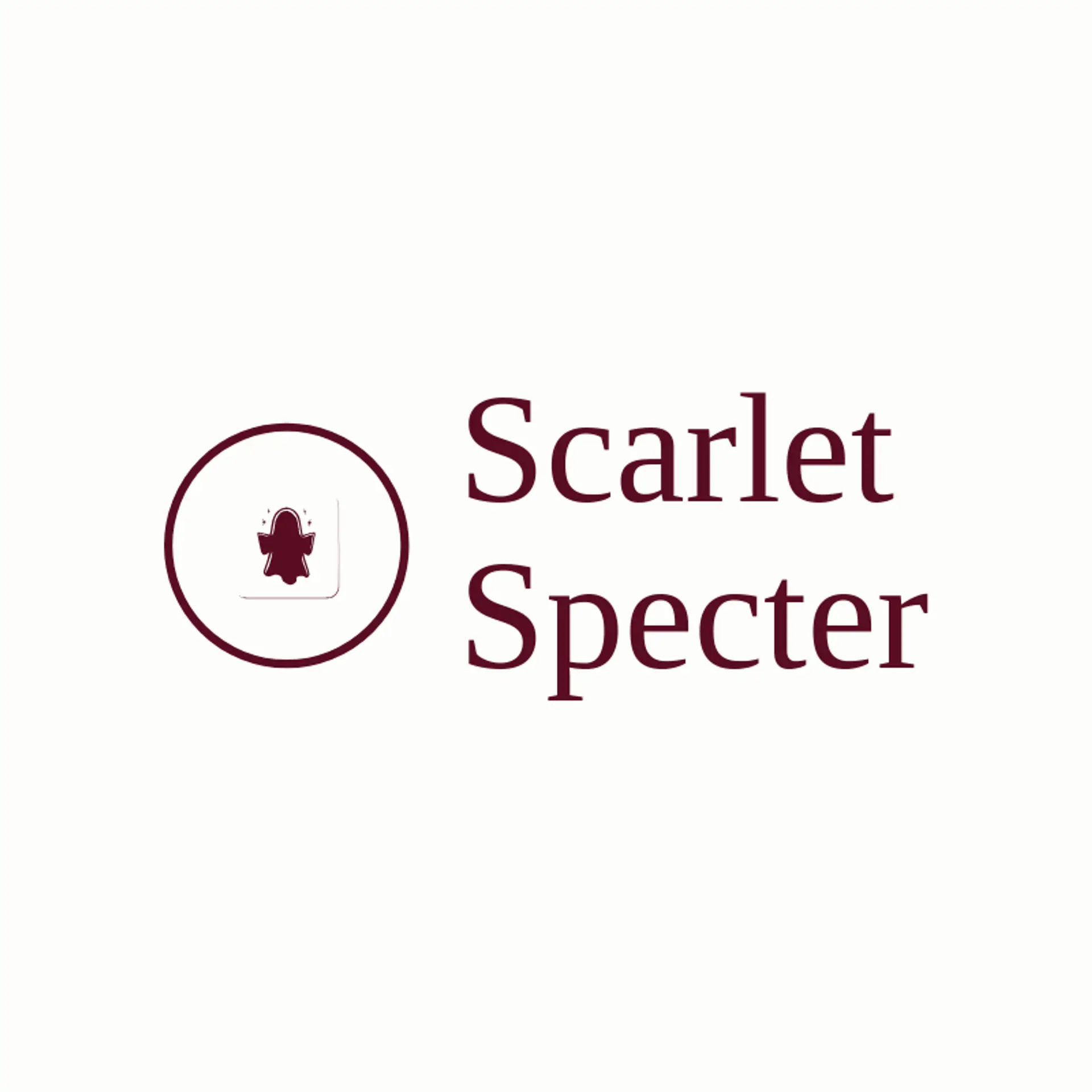 Scarlet Specter logo for evil