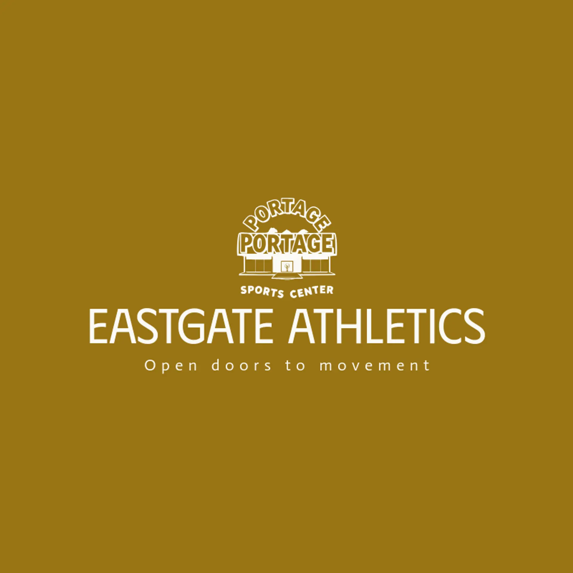 Eastgate Athletics logo for sports center