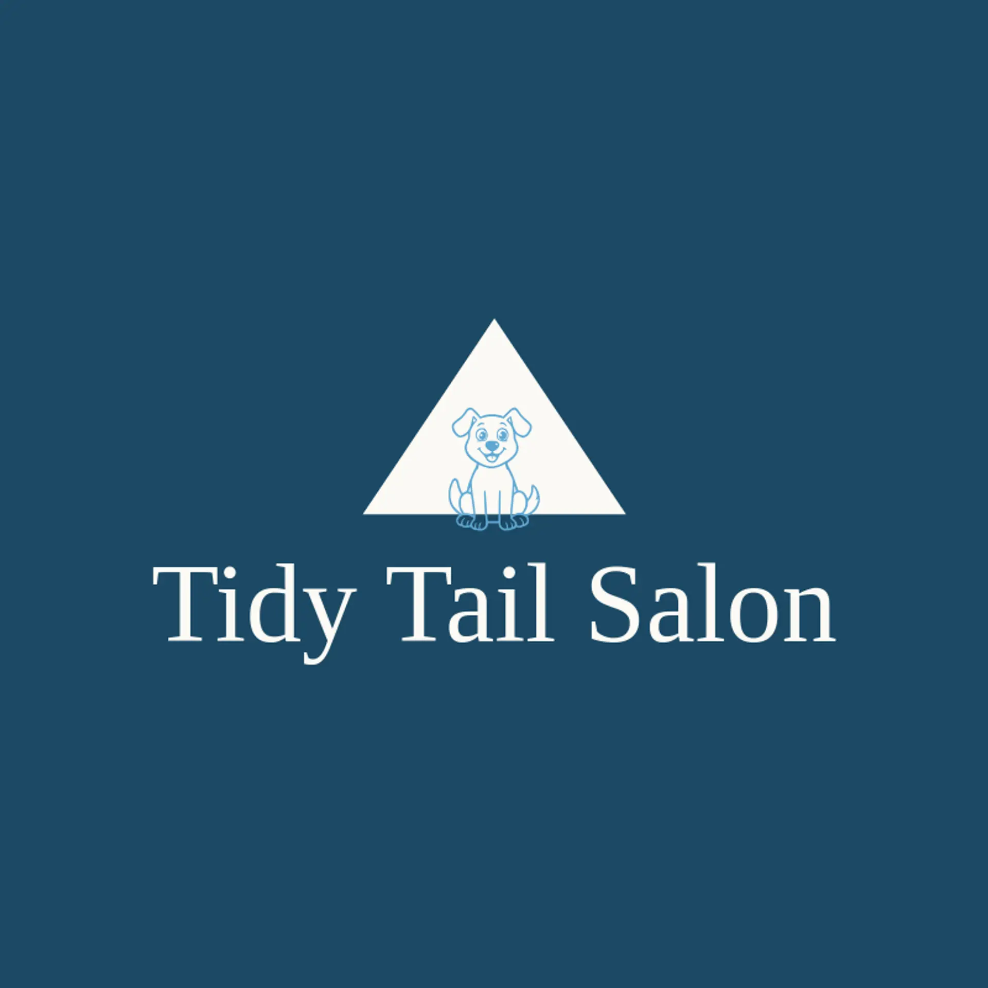 Tidy Tail Salon logo for dog grooming