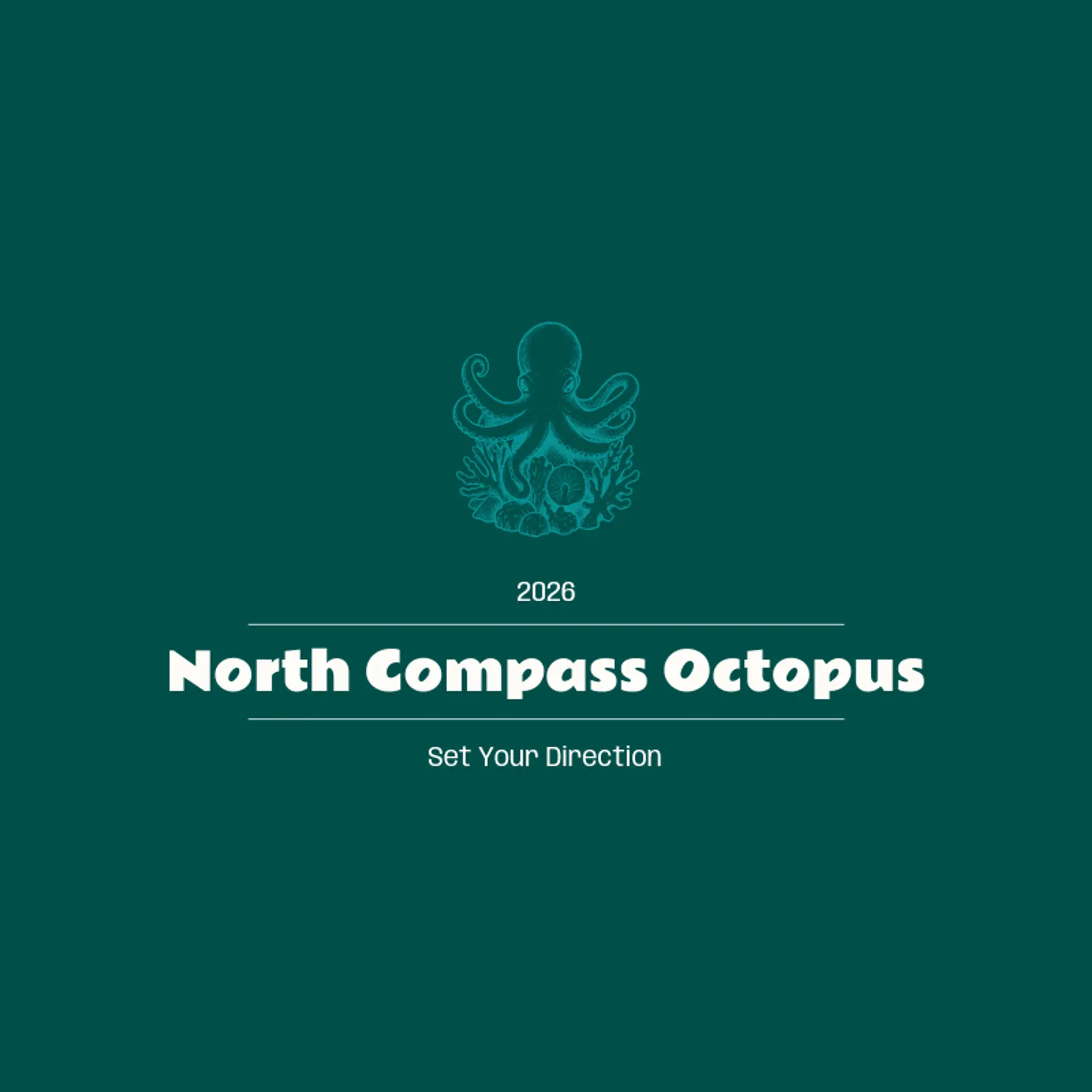 North Compass Octopus logo for octopus