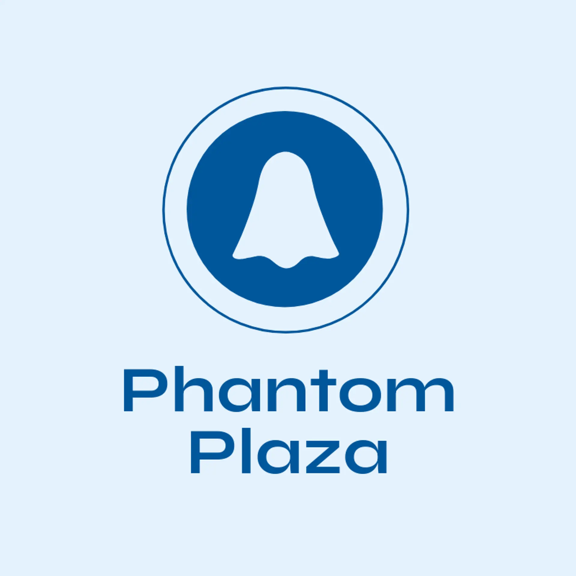 Phantom Plaza logo for ghost