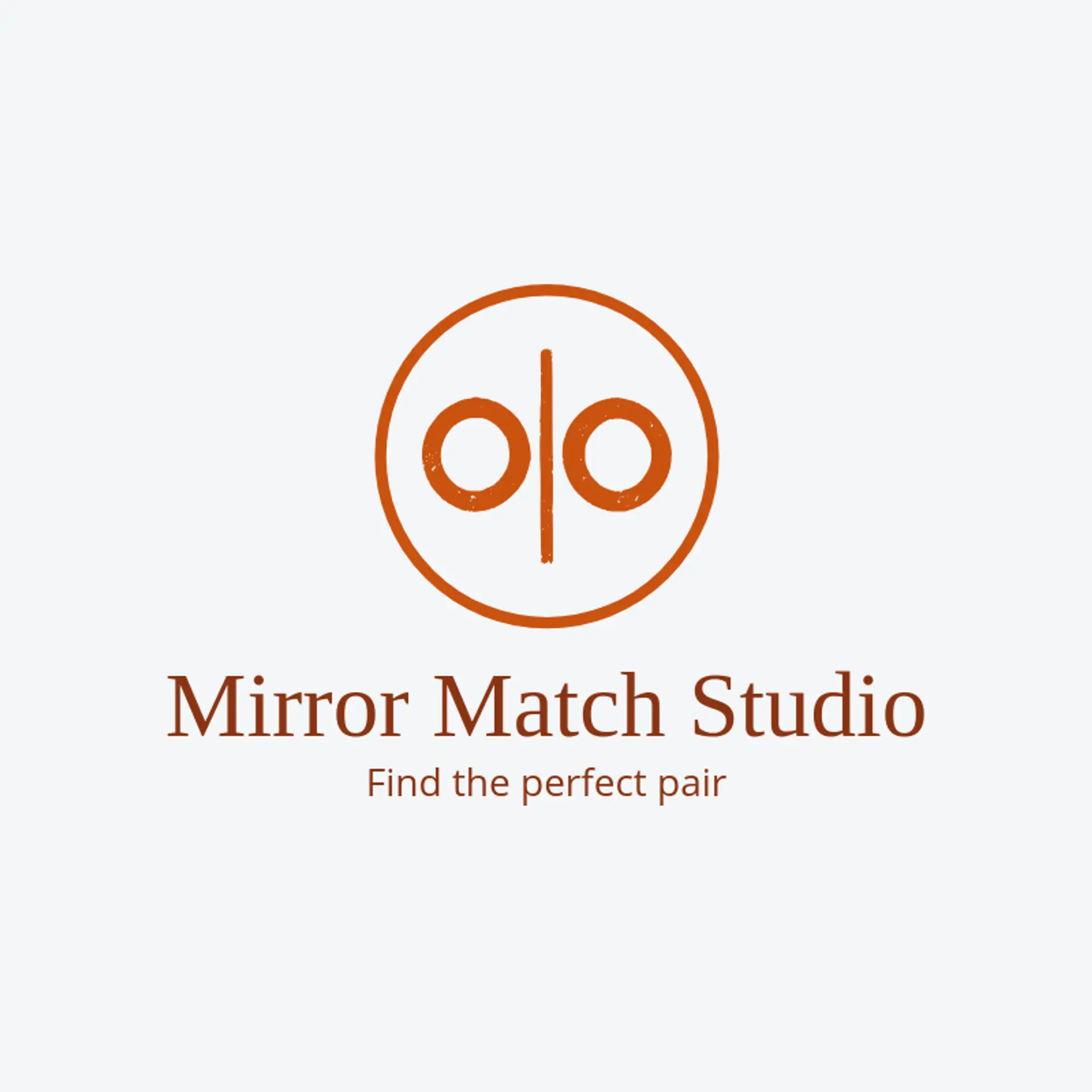 Mirror Match Studio logo for symmetry