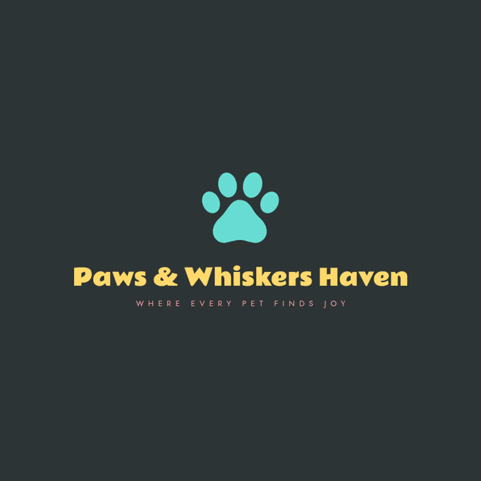 Happy Paws Haven logo for pet