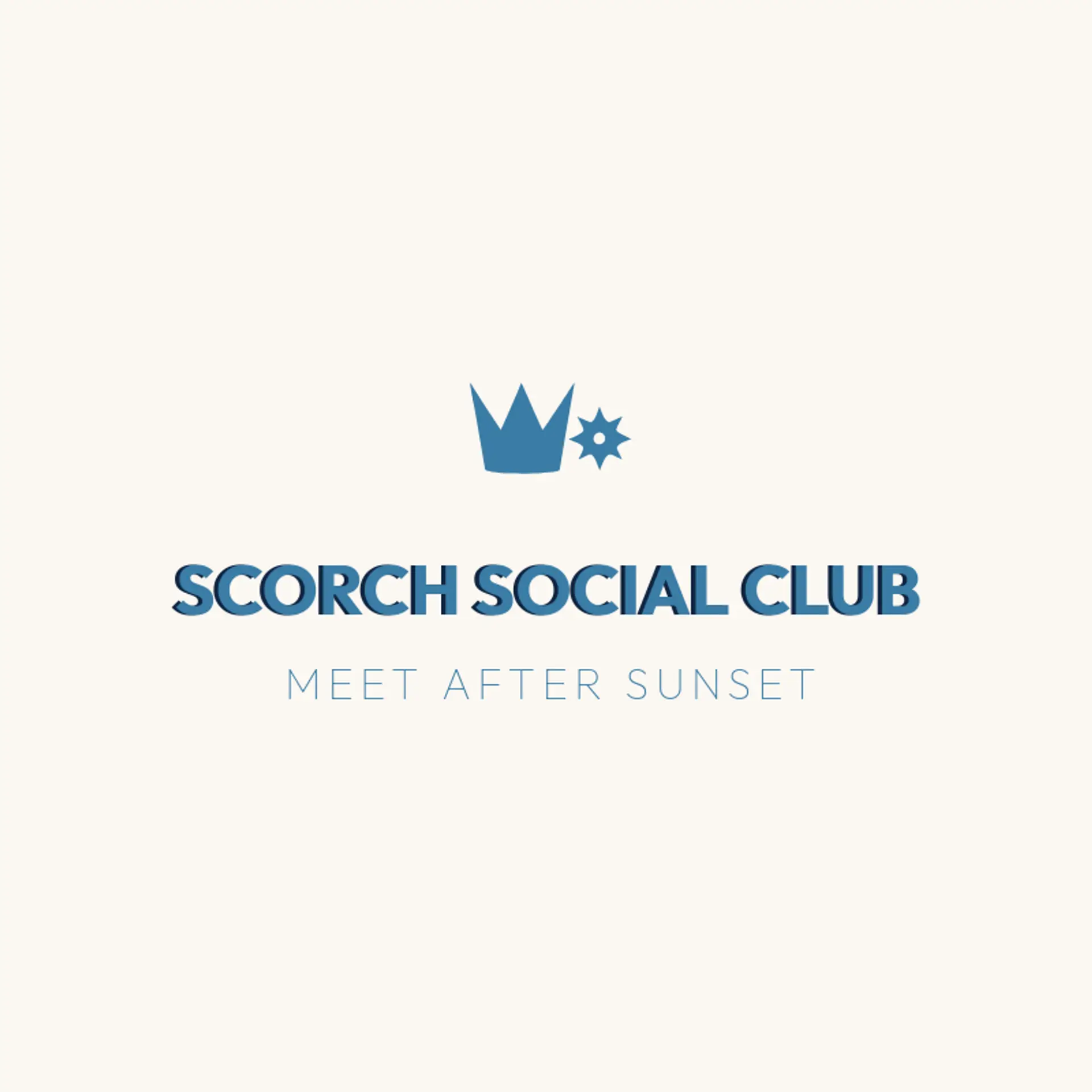 Scorch Social Club logo for devil
