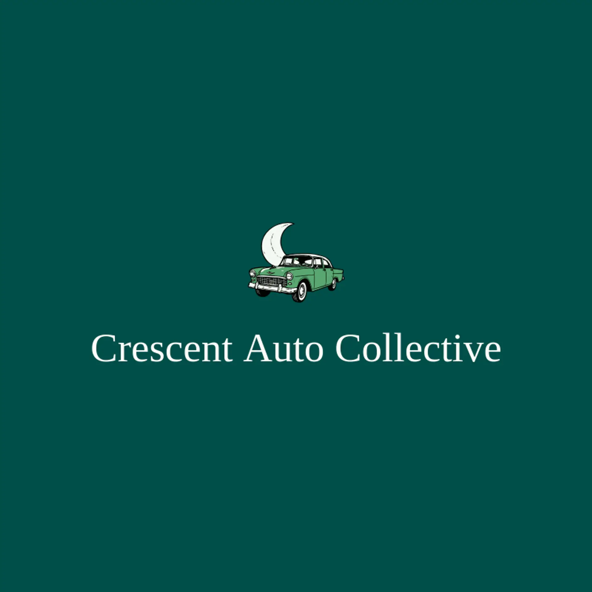 Crescent Auto Collective logo for car dealership
