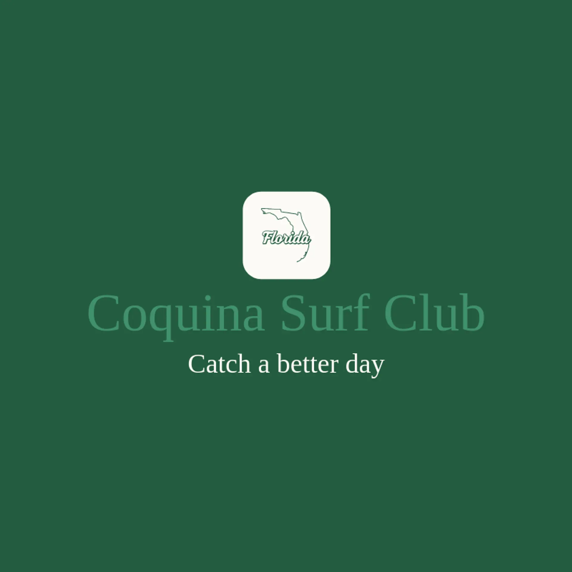 Coquina Surf Club logo for florida