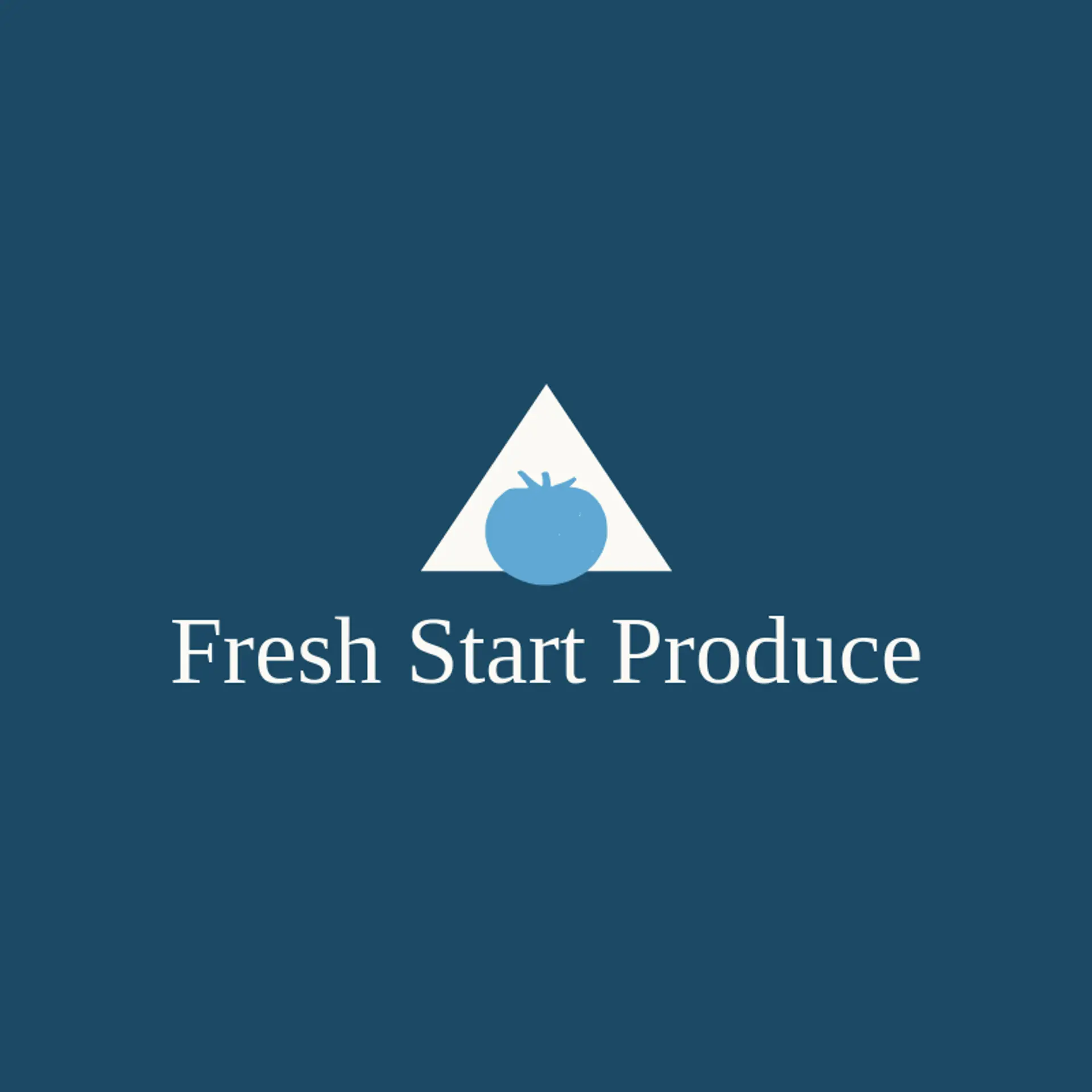 Fresh Start Produce logo for tomato