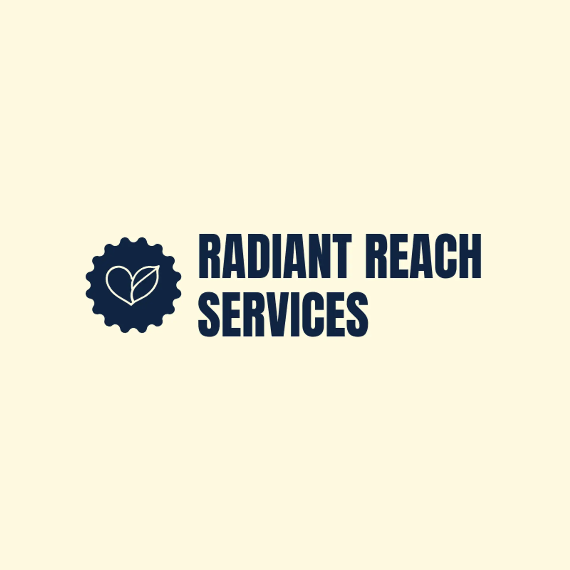 Radiant Reach Services logo for disability