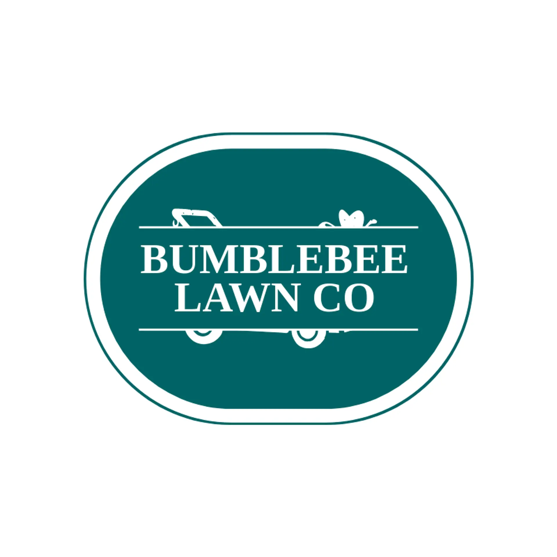 Bumblebee Lawn Co logo for lawncare