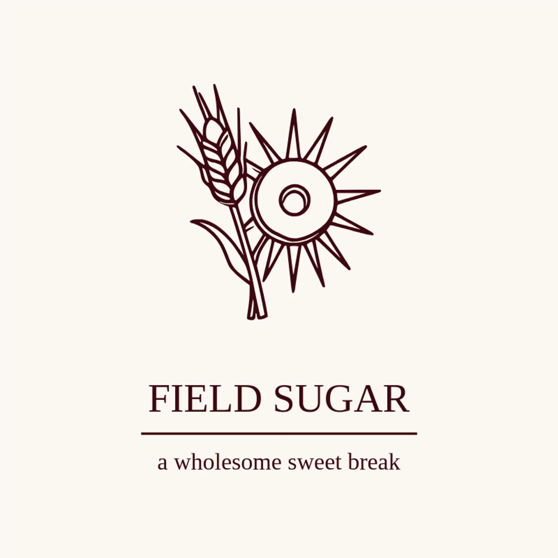 Field Sugar logo for donut