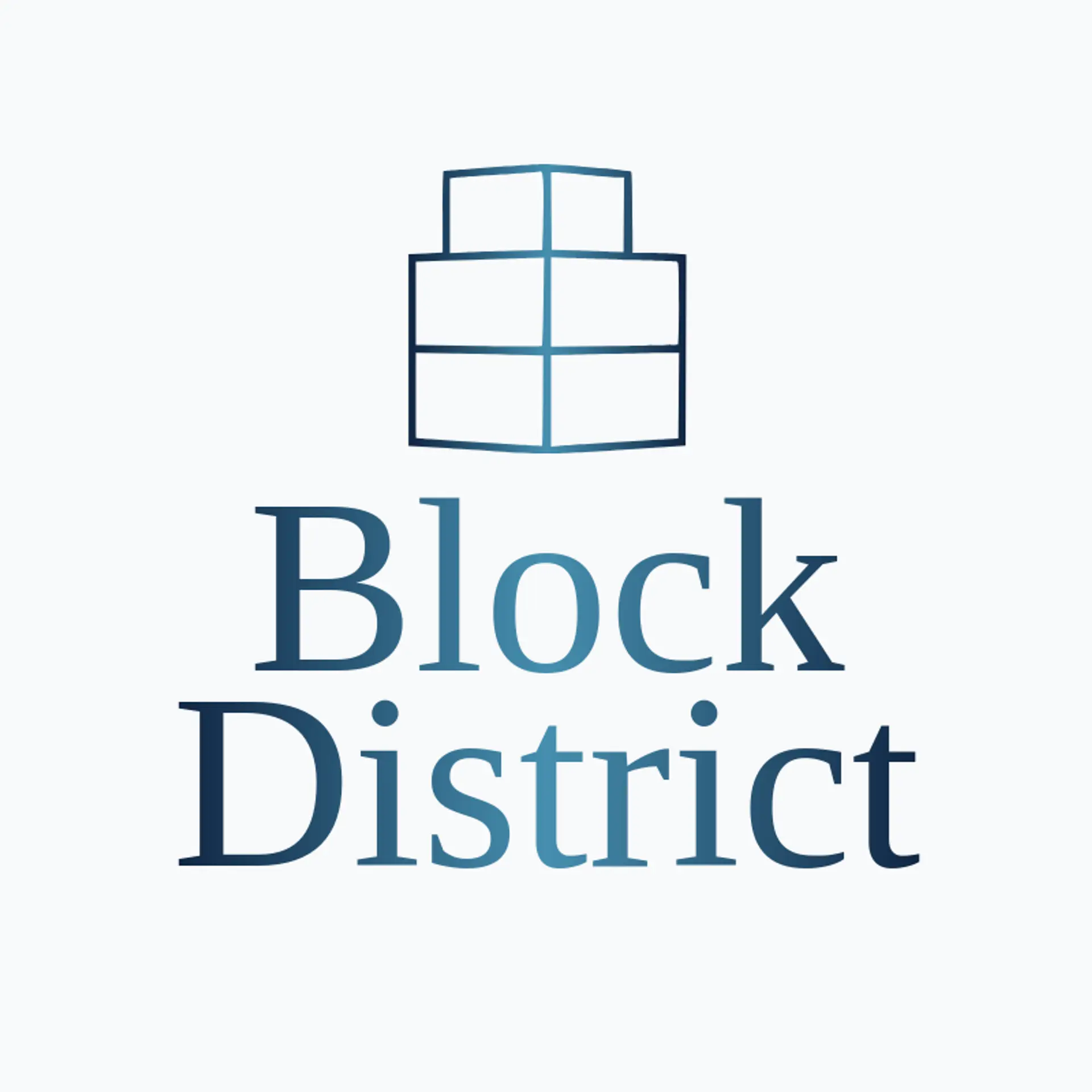 Block District logo for block